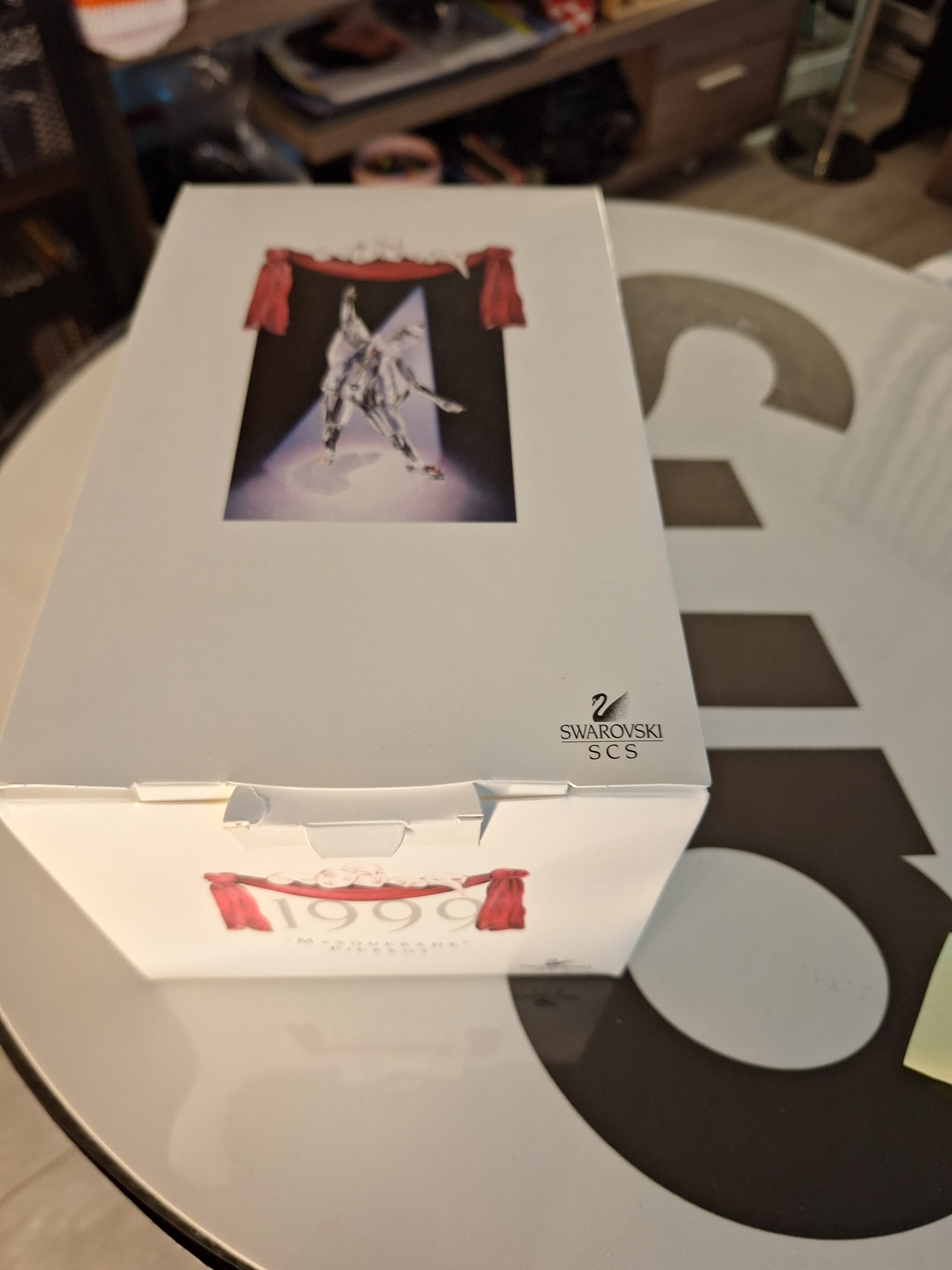 Swarovski MASQUERADE PIERROT 1999 Annual Edition in Original Box - photo 3