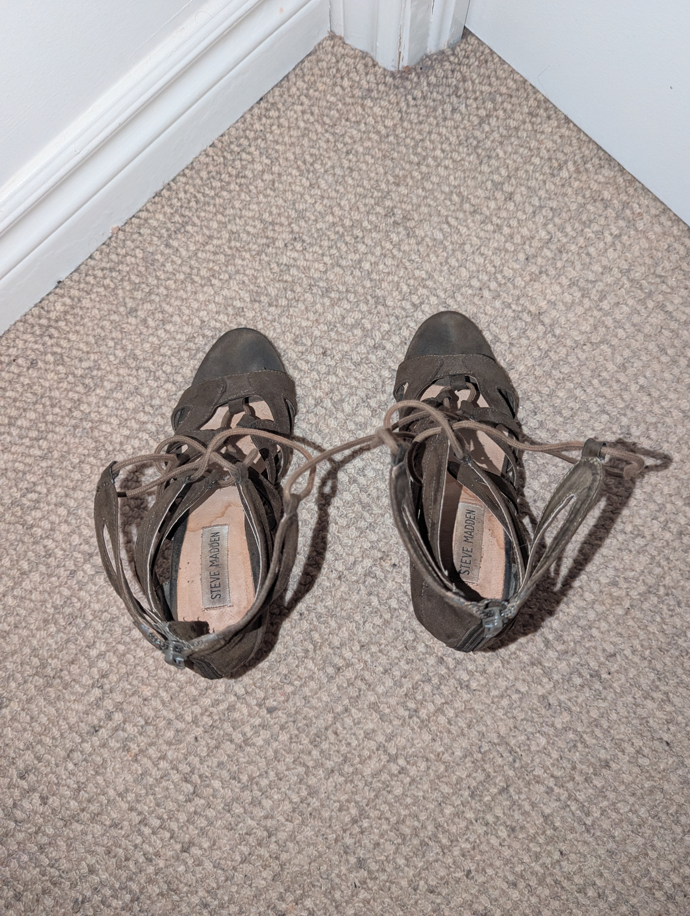 Steve Madden Lace-Up Heeled Sandals - photo 2