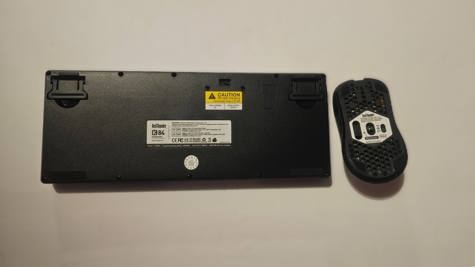 NEW RedThunder K84 Wireless Gaming Keyboard & Mouse Combo - photo 5