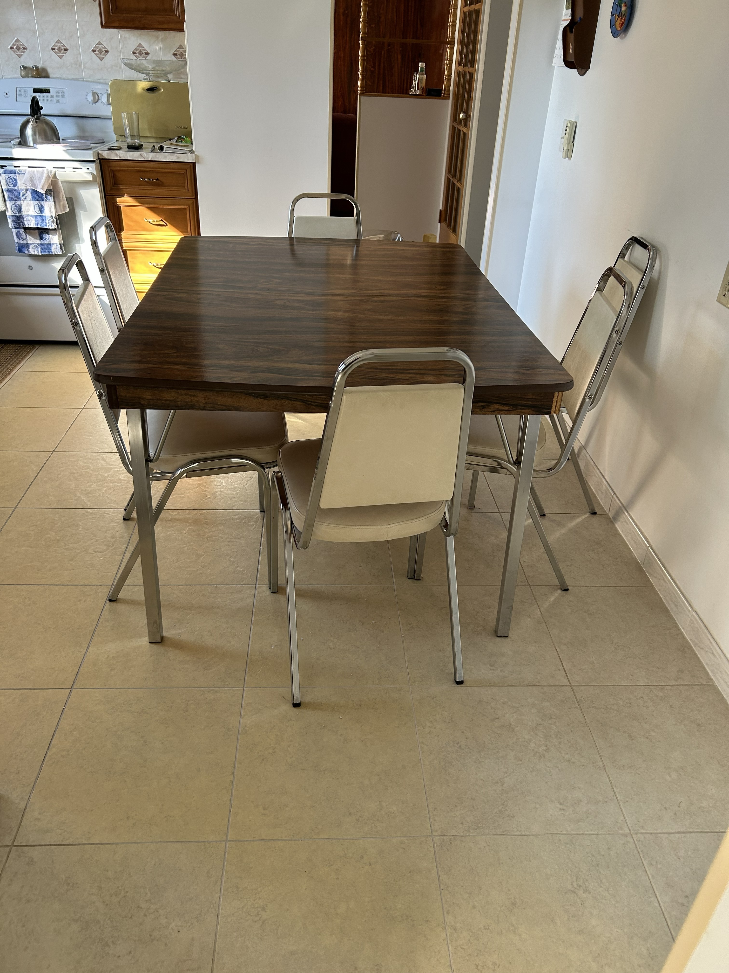 Rare Set with 10 Chairs and 2 inserts