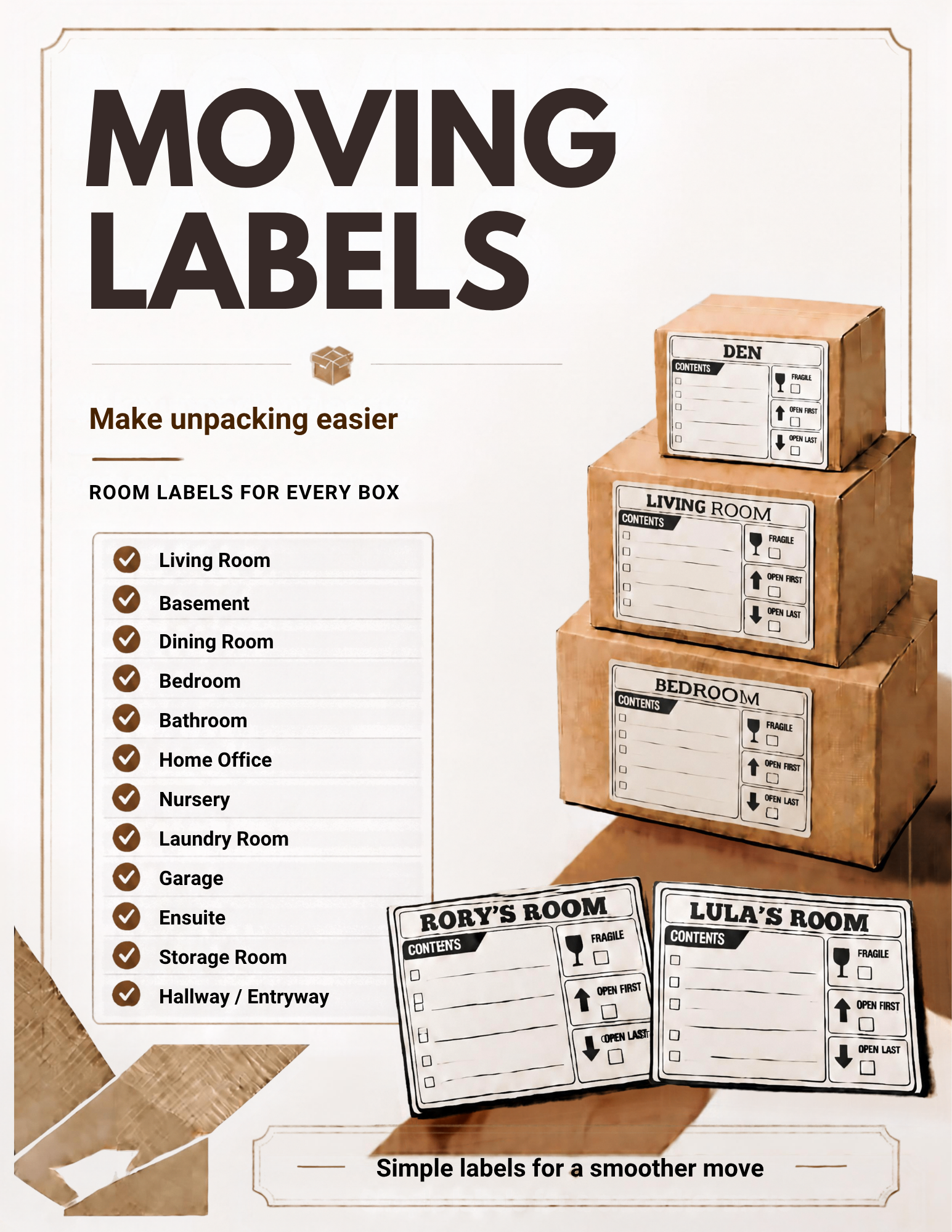MOVING? Let me make packing a little easier!