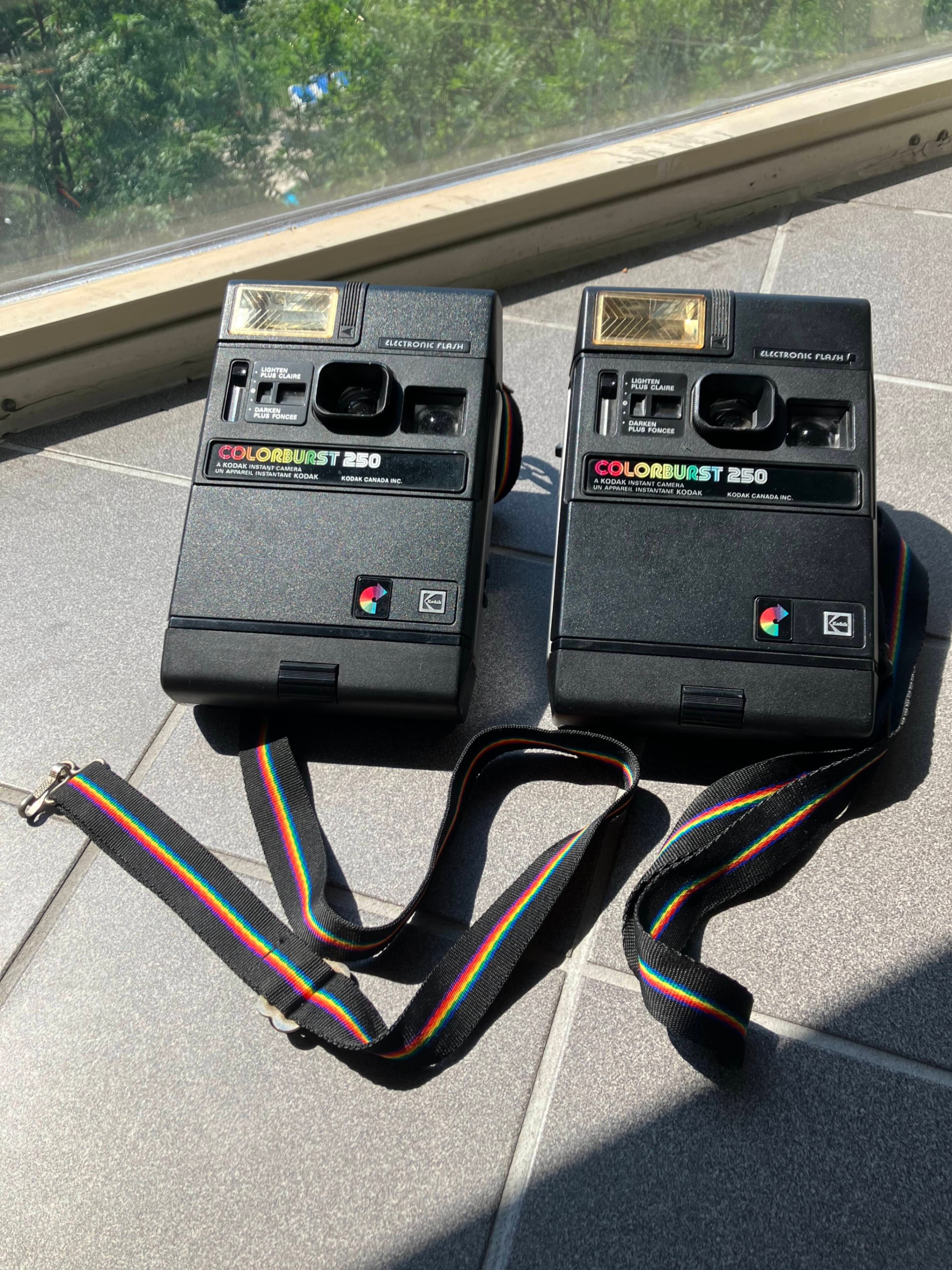 Vintage 1979 Kodak ColorBurst 250 Instant Film Cameras