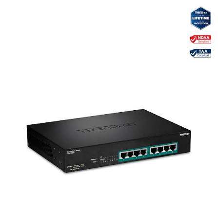 TRENDnet TPE-TG80F 8-Port Gigabit PoE+ Switch — Used