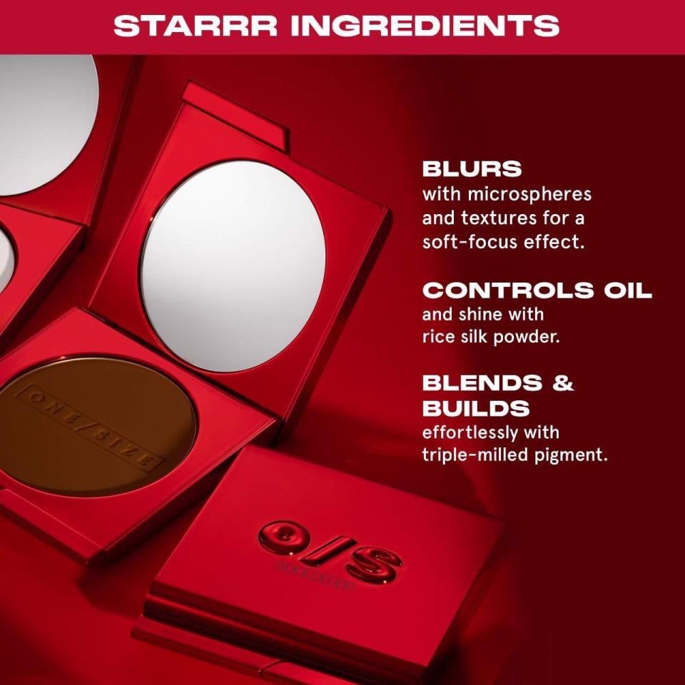 🏈 ONE/SIZE Patrick Starrr Powder Foundation-Shade Dark 3(R) Rosy - photo 3