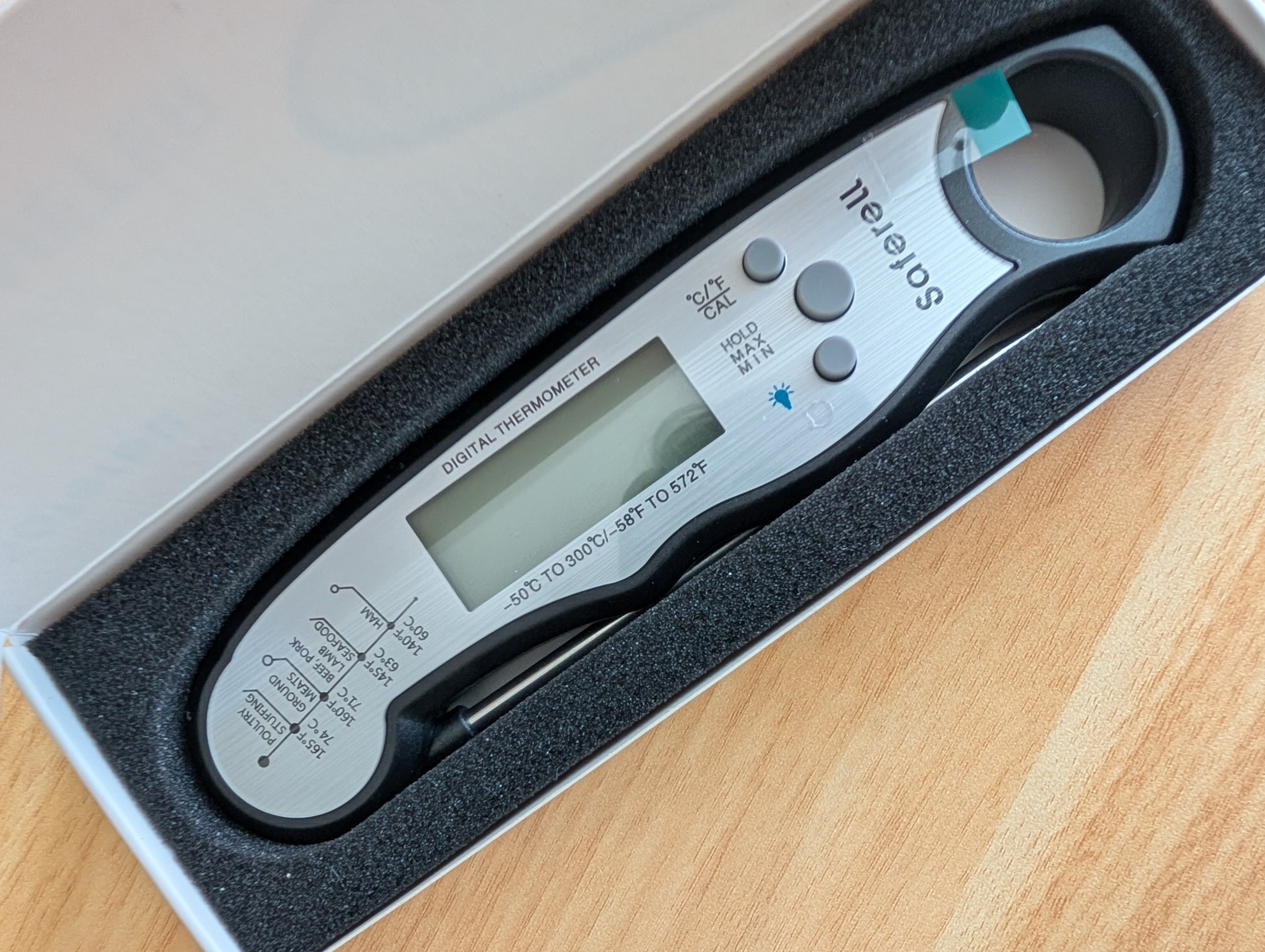 Saferell DT-68 Digital Meat Thermometer - Brand New - photo 2