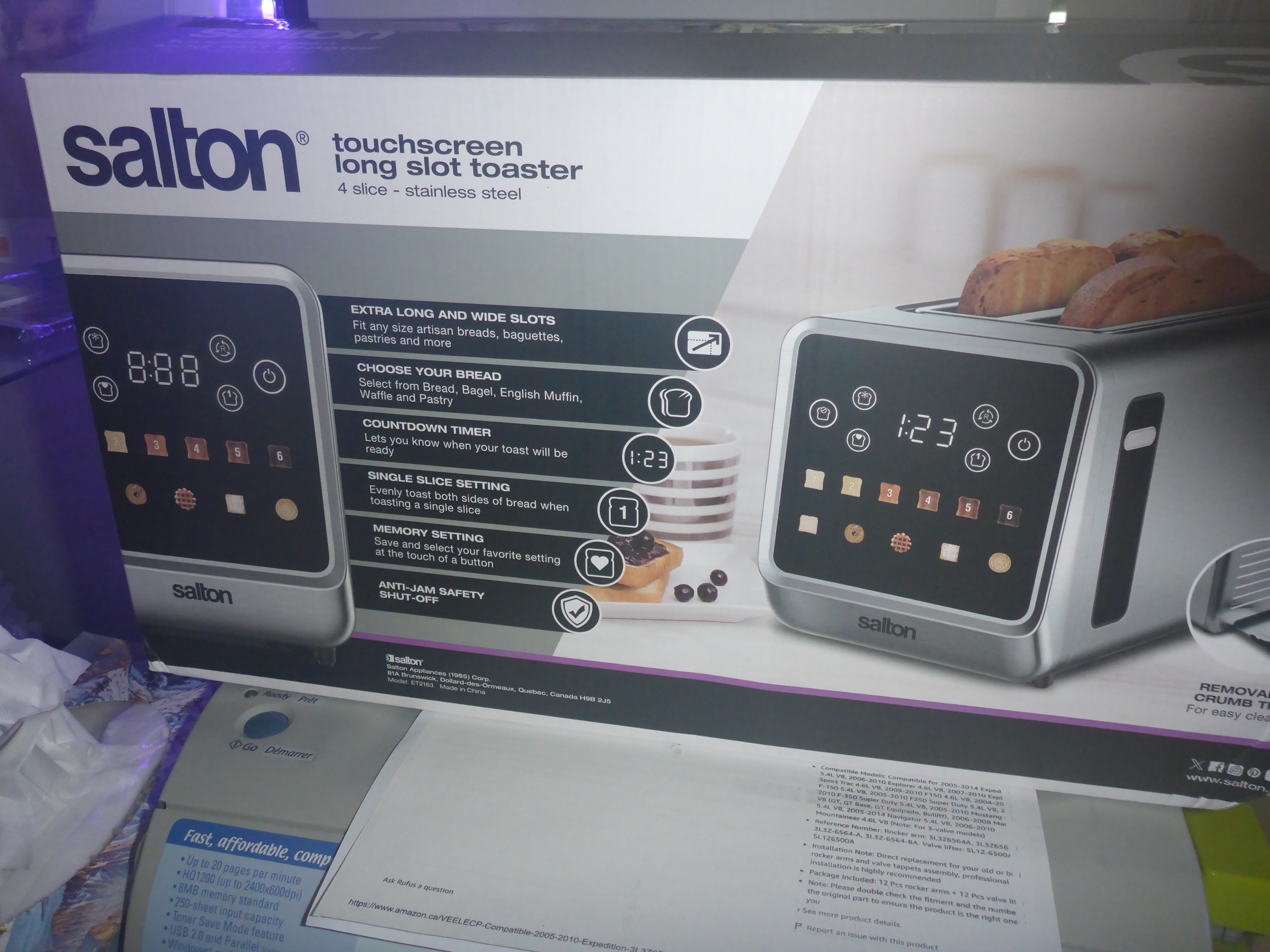 Salton Touchscreen Toaster