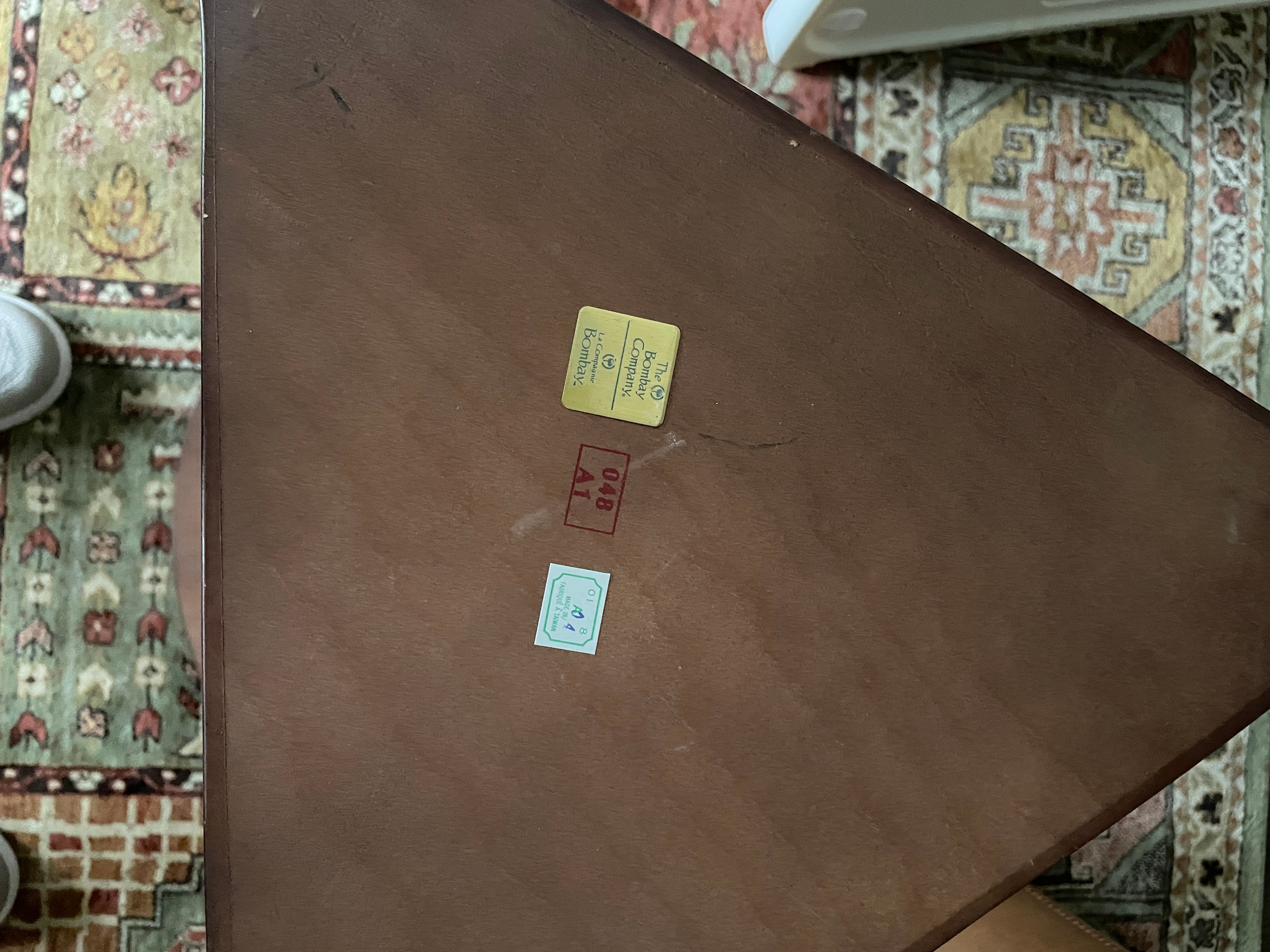 Bombay Co. End Table (triangle or circle top) - photo 3