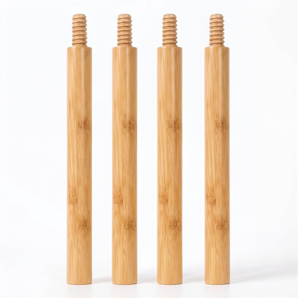 GOGOGO Bamboo Shelf Height Expansion Pack – 4PCS