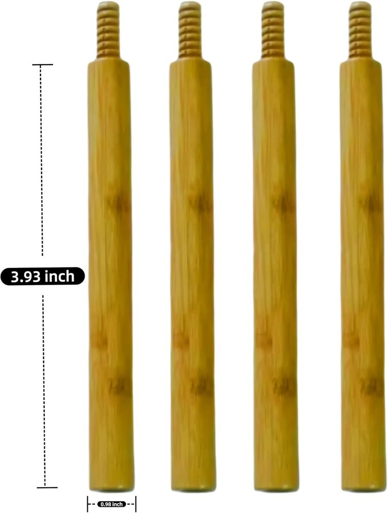 GOGOGO Bamboo Shelf Height Expansion Pack – 4PCS - photo 2