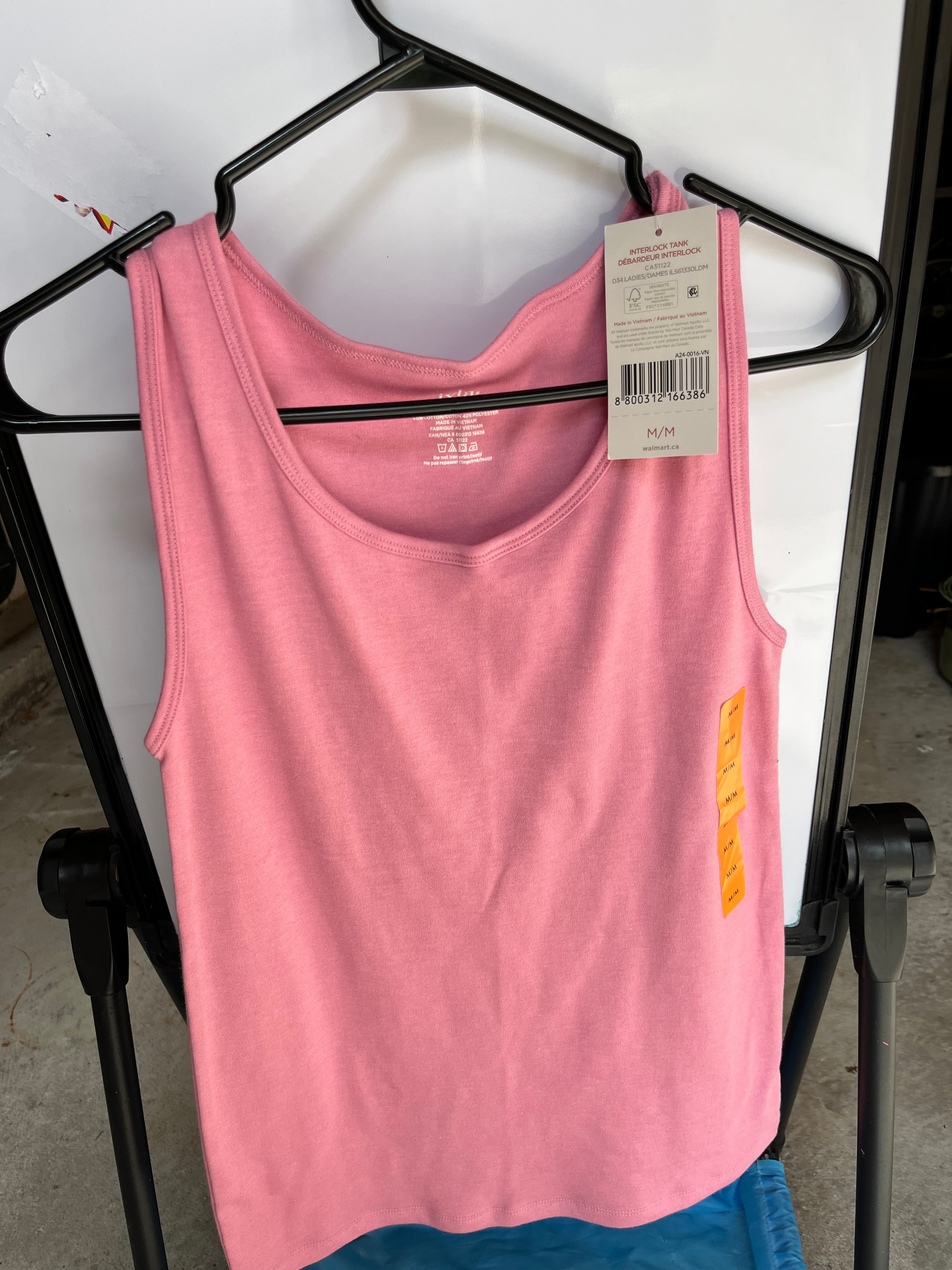 Brand New Assorted Colours Women's Tank Tops Cotton/Poly Size M - photo 5