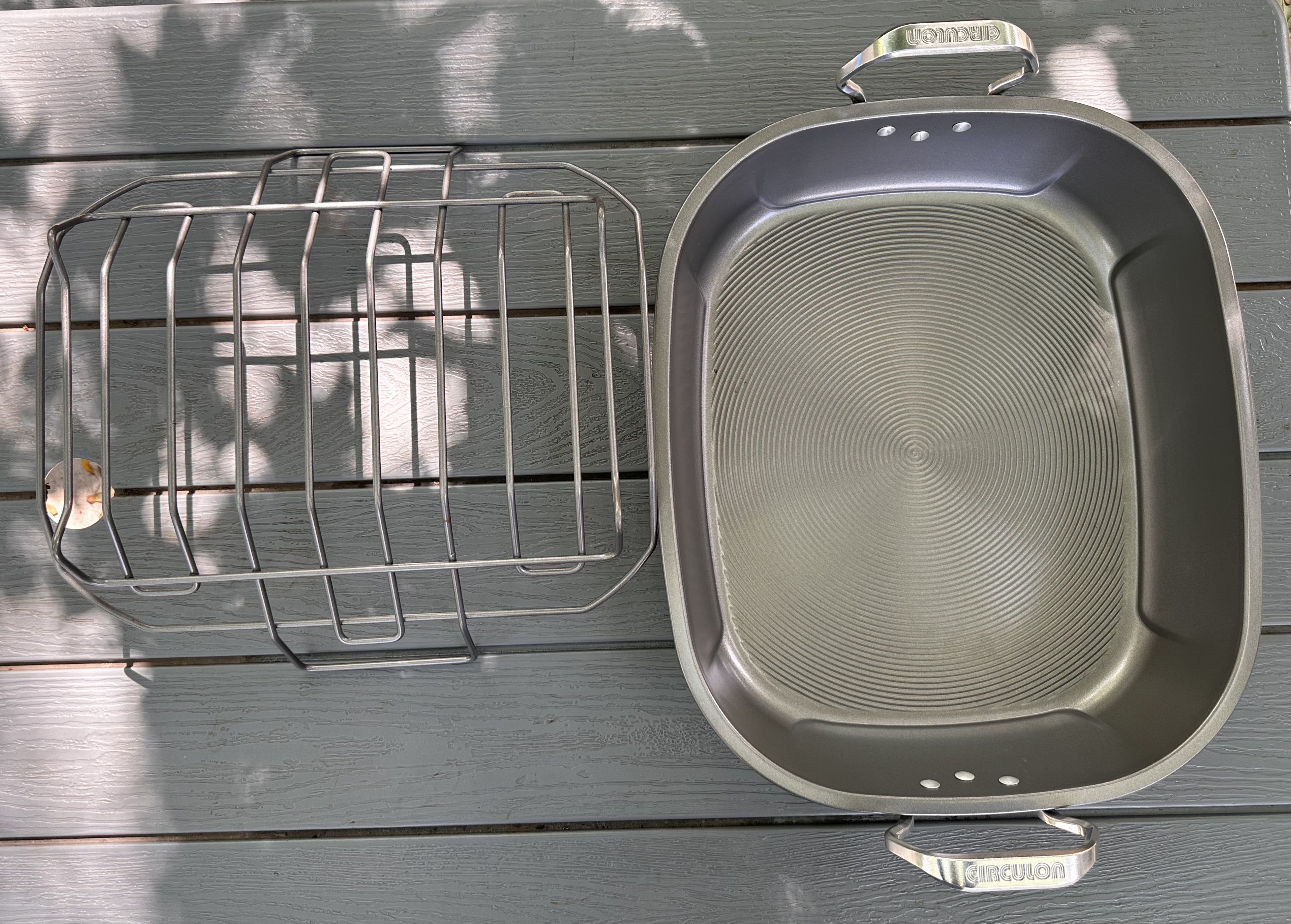 Brand New • Nonstick Roasting Pan • Removable Rack - photo 3