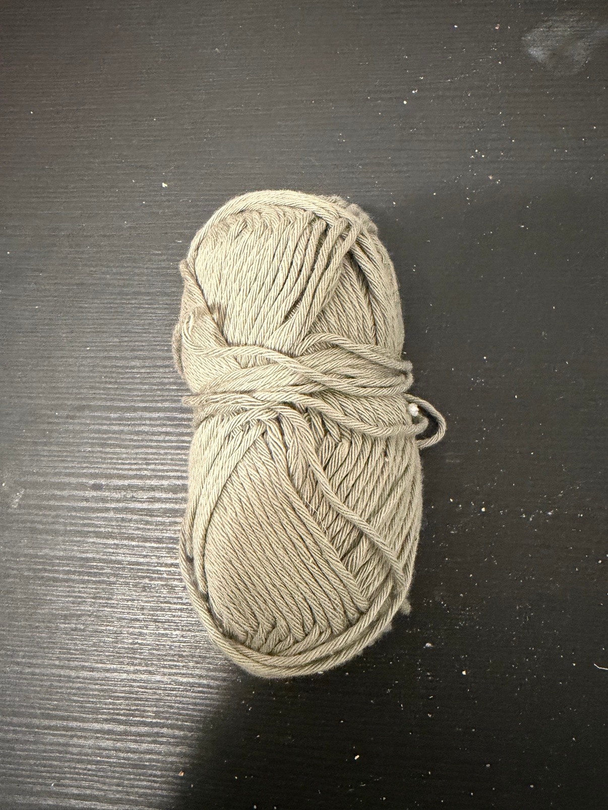 Beige Yarn Ball for Knitting/Crochet