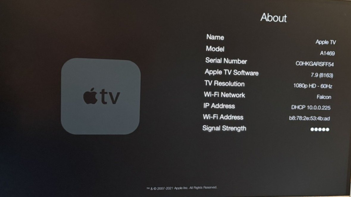 Apple TV (3rd generation) A1469 - photo 4