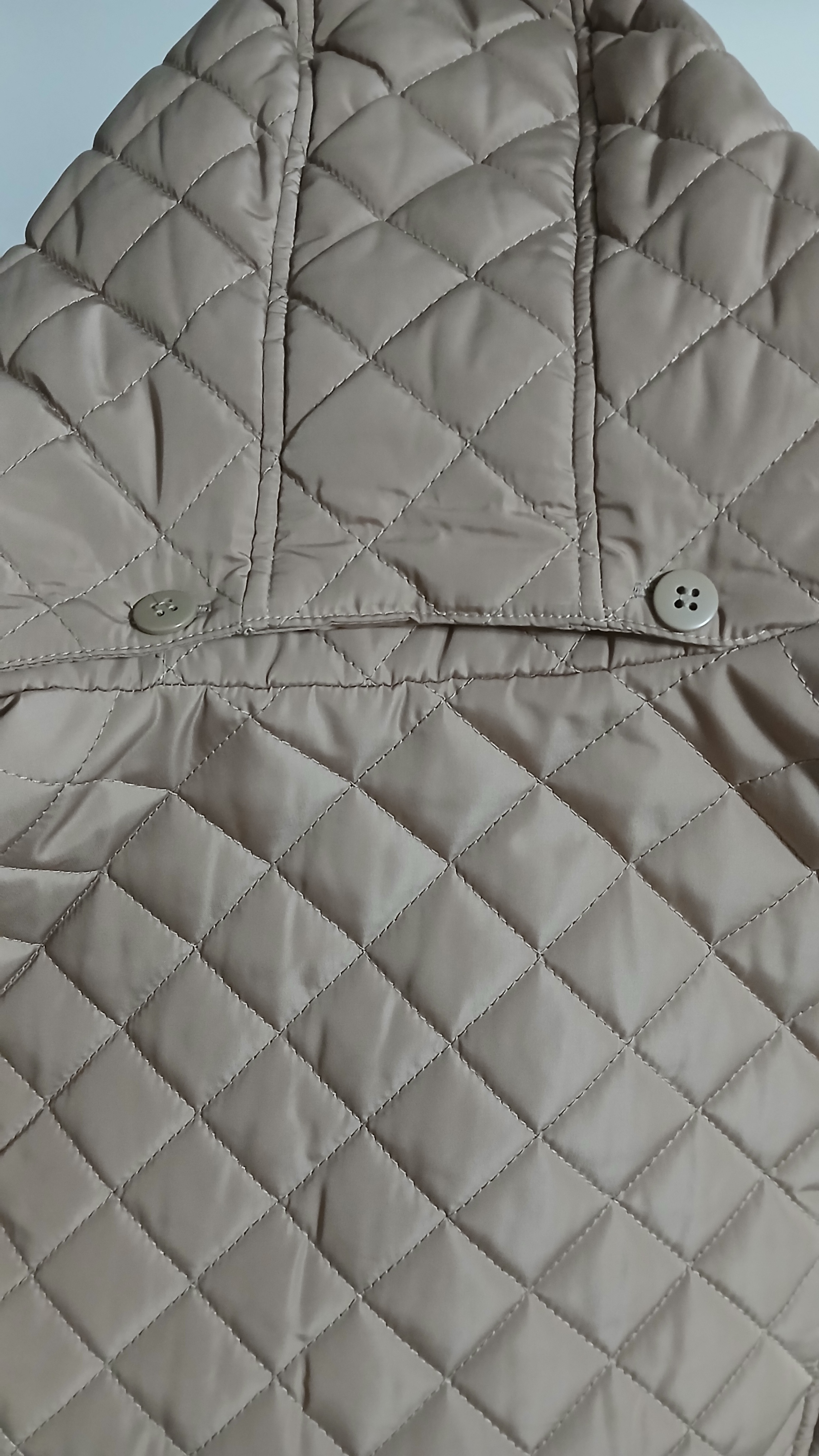 Calvin Klein Quilted Jacket With Removeable Hood, XS, Like New - photo 4