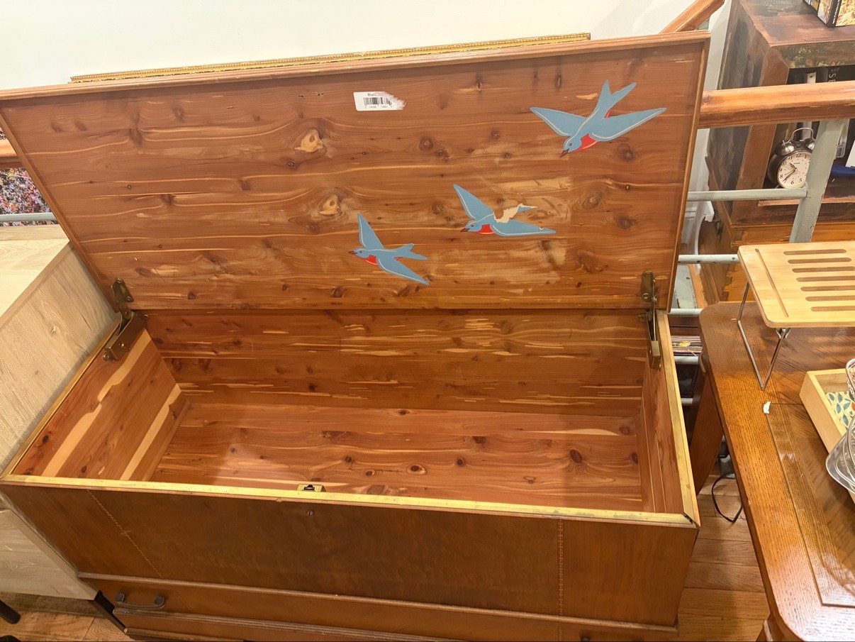 Cedar Storage Chest / Trunk Vintage Mid-Century - photo 5