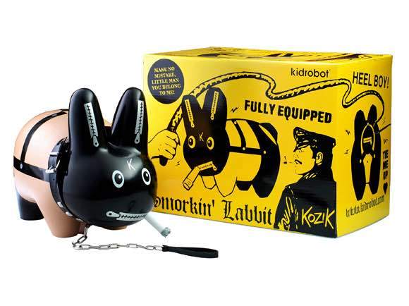 BNIB kidrobot Bondage 10" Smorkin’ Labbit (Limited Edition) - photo 2