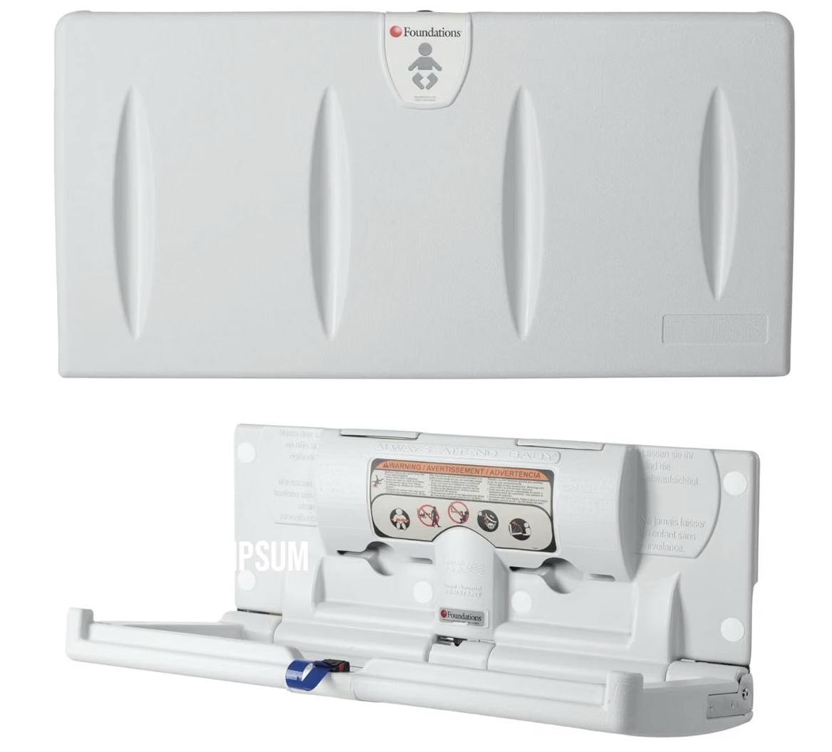Foundations Classic Horizontal Baby Changing Station