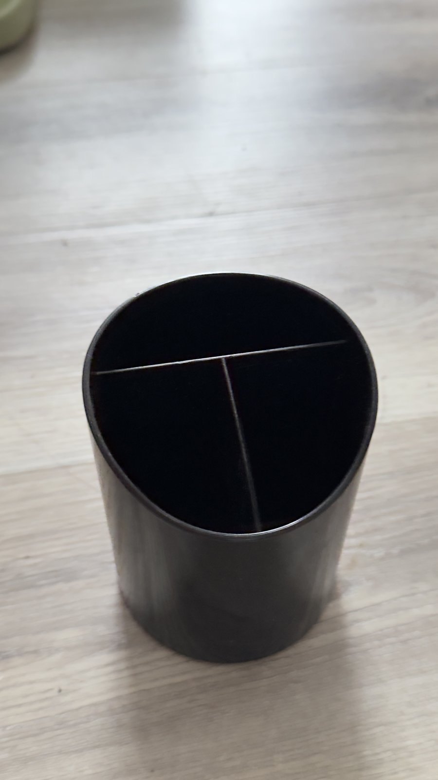 FREE Black Round Utensil / Pen Holder with Dividers