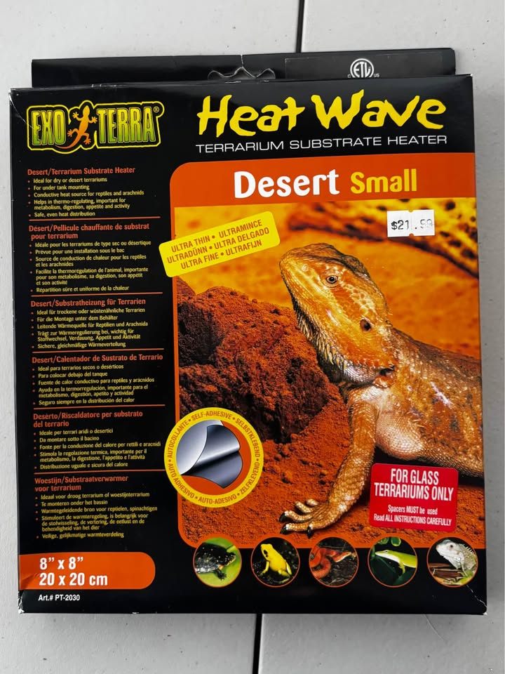 Exo Terra Heat Wave Reptile Terrarium Substrate Heaater - photo 2