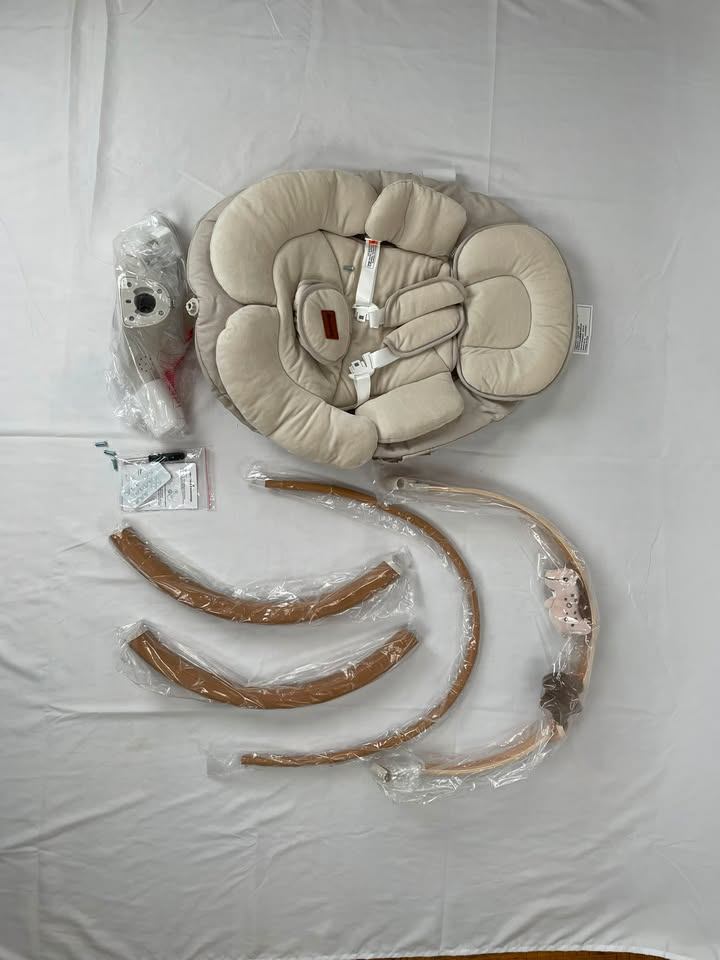 49. Monamii Baby Swing: 5 Speeds, Bluetooth - photo 2