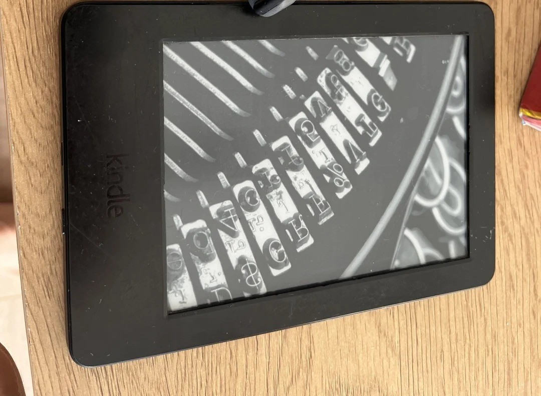 Kindle 7th Generation eReader – Works Fine, Screen Flaws – $20