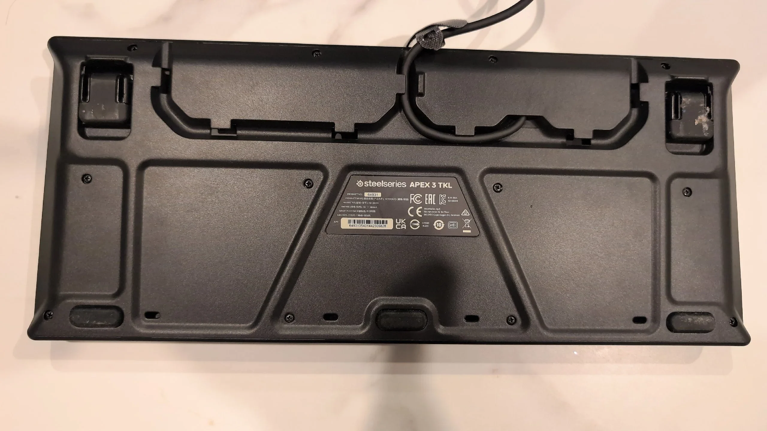 SteelSeries Apex 3 TKL RGB Gaming Keyboard - photo 2