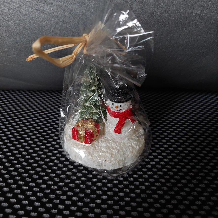 Christmas Tree Snowman Present Candle Stocking Stuffer - photo 2