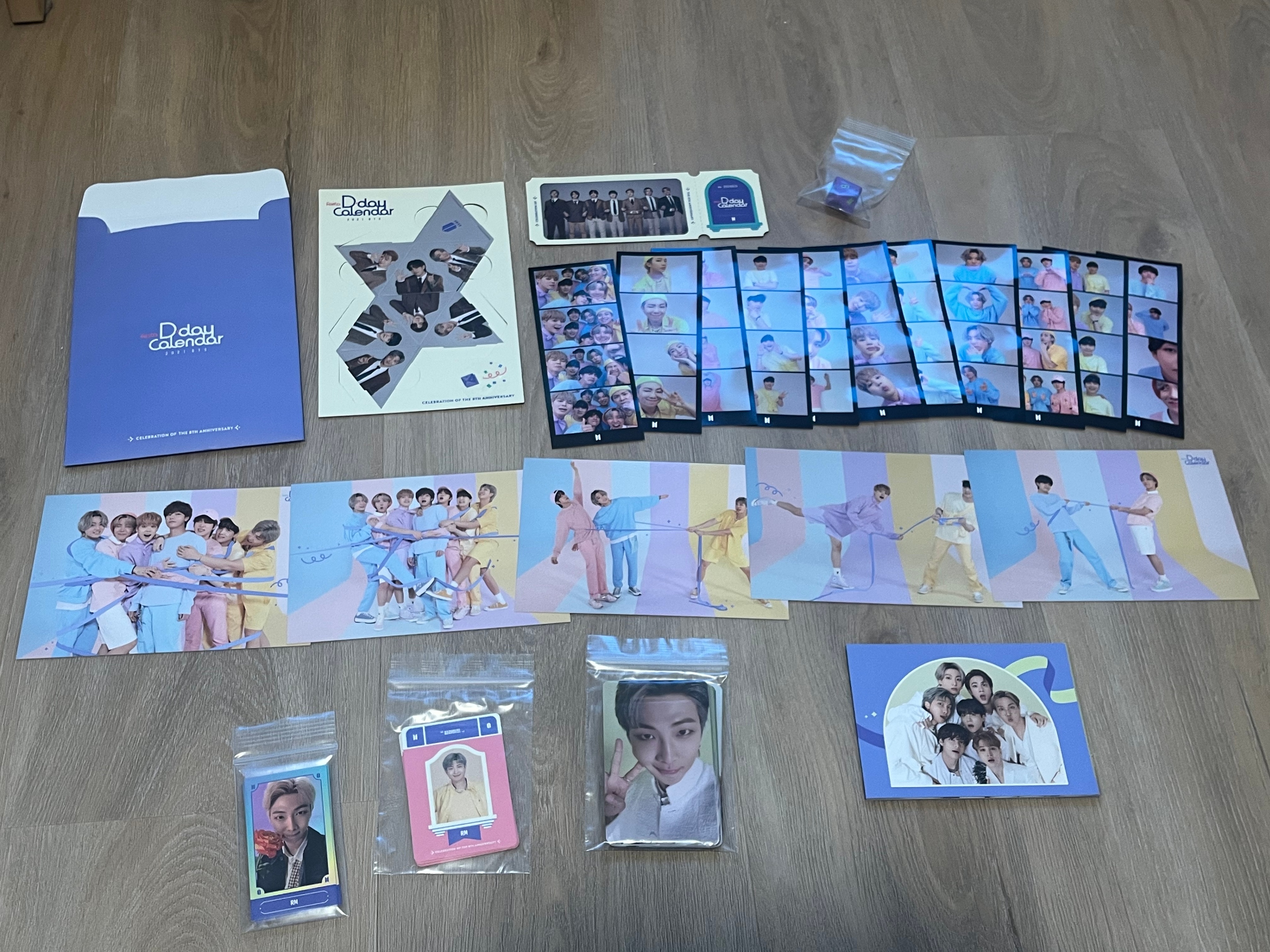 BTS 2021 FESTA D-DAY Calendar – Partial Set - photo 4