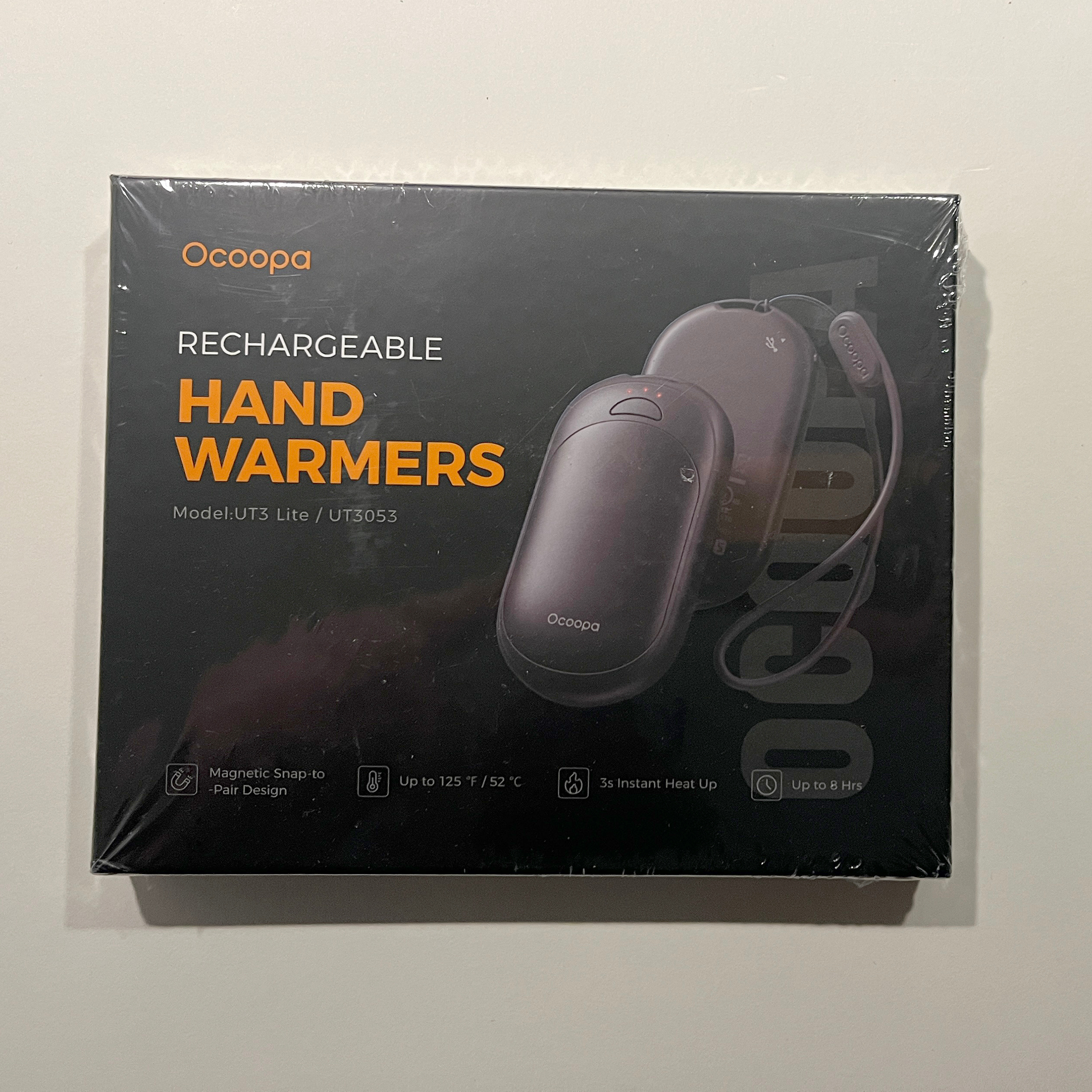 Ocoopa Rechargeable Hand Warmers (UT3 Lite/UT3053) -New & Sealed