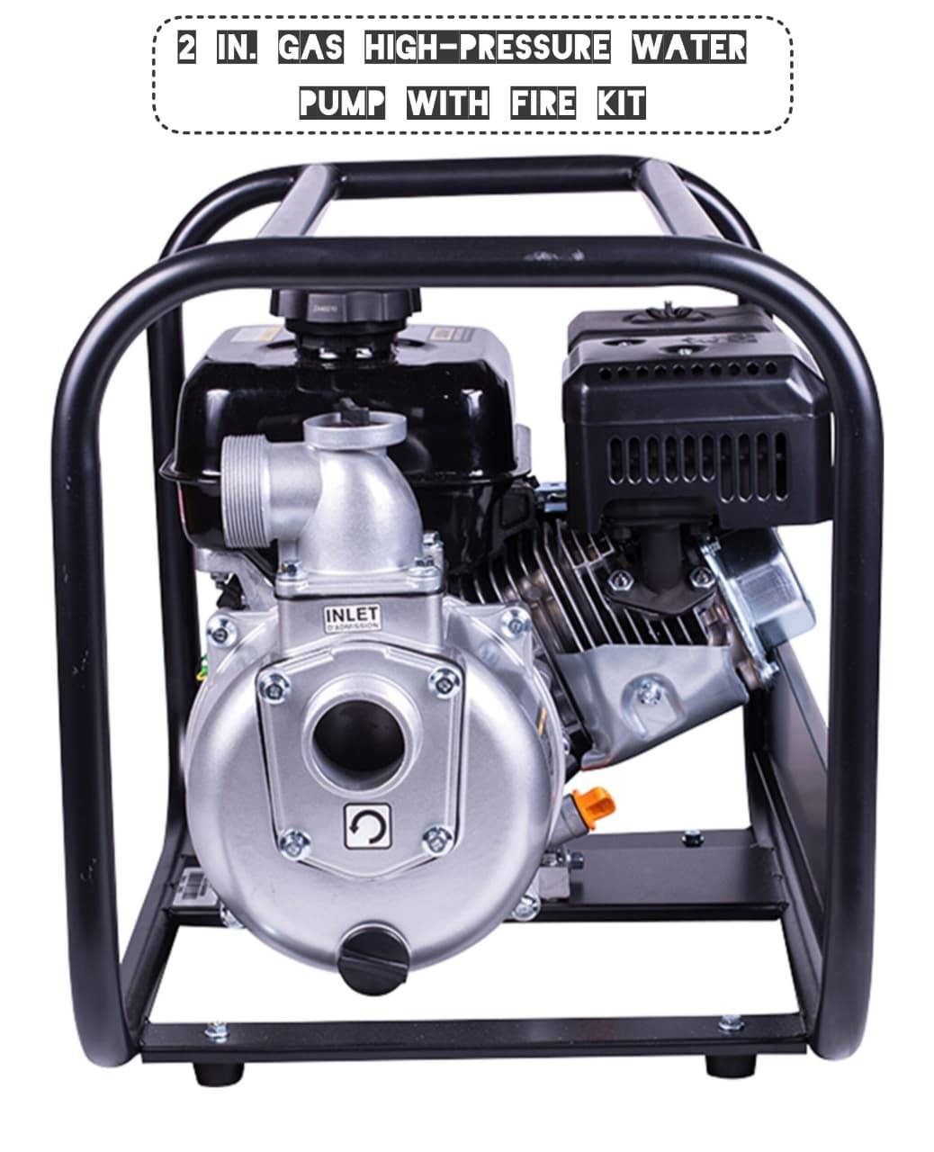 2-Inch Gas High-Pressure Water Pump with Fire Kit - photo 4