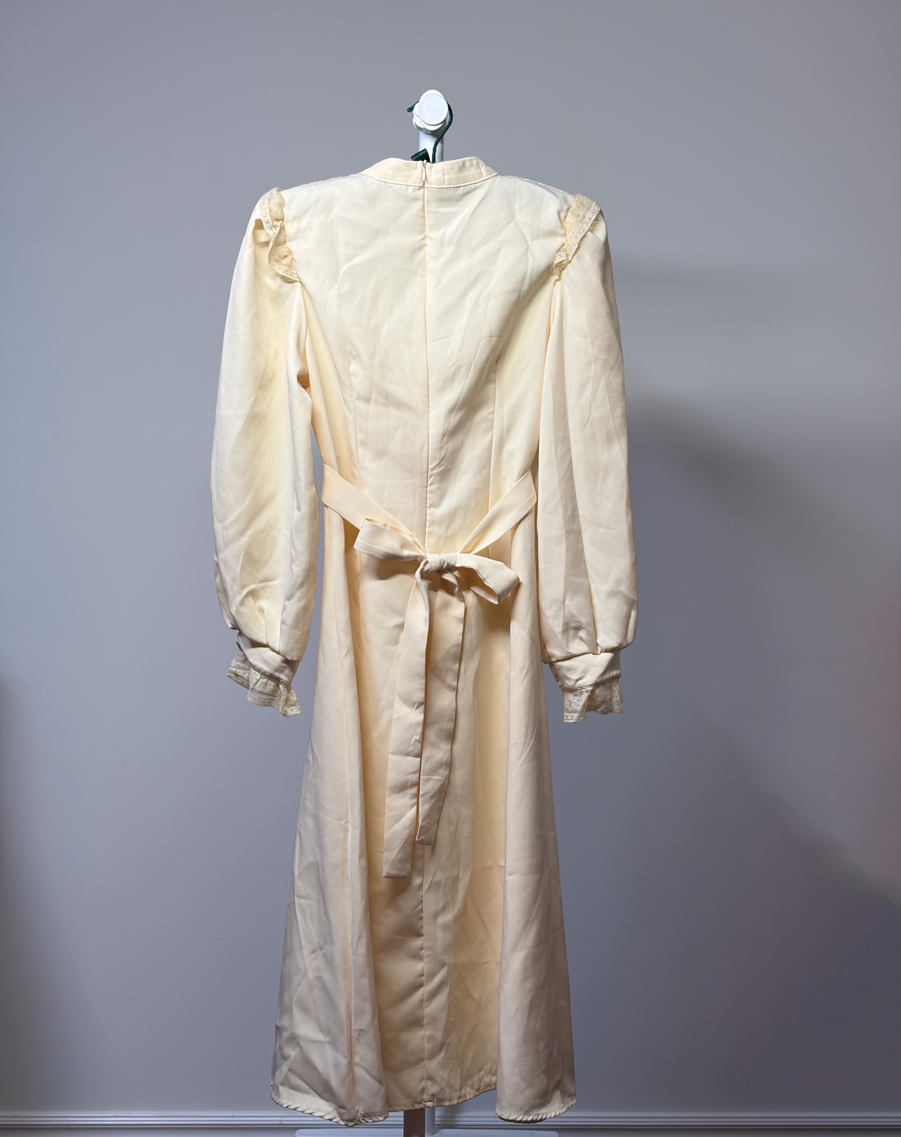 Vintage Yellow Lace Prairie Dress | Romantic Cottagecore - photo 2