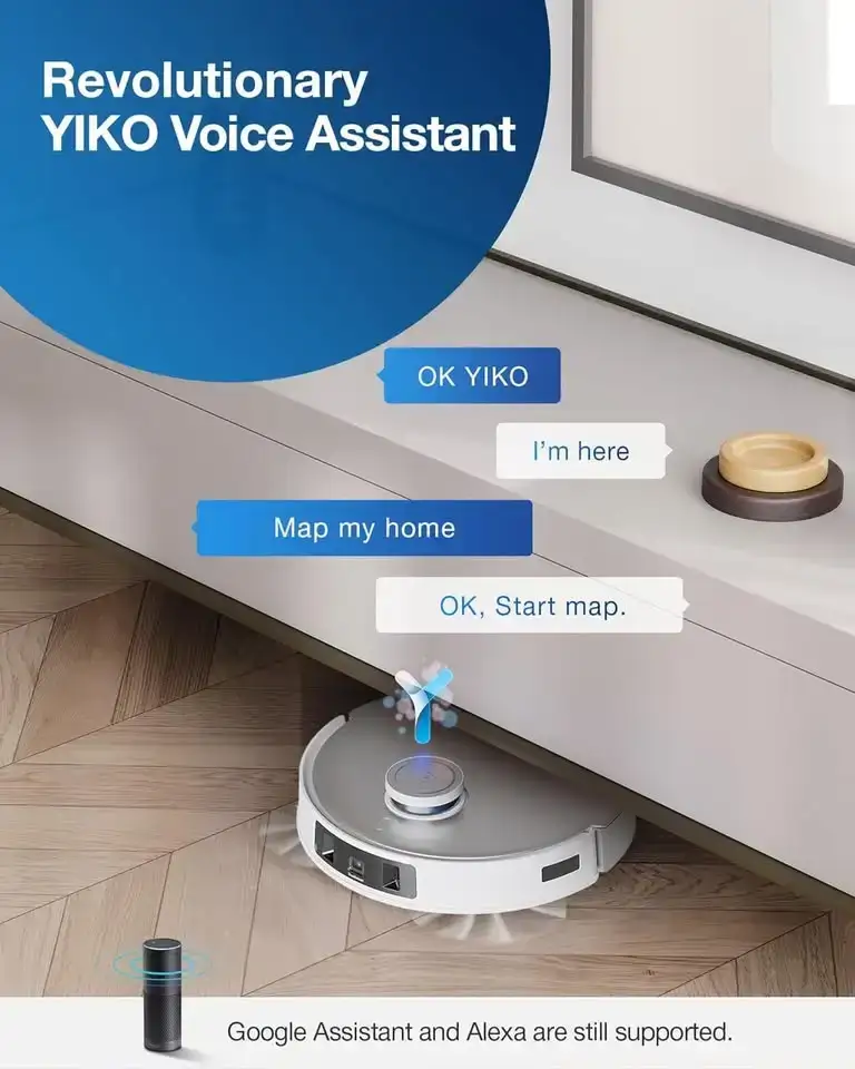ECOVACS DEEBOT T10 Omni Robot Vacuum and Mop, Hot Water Mop - photo 2