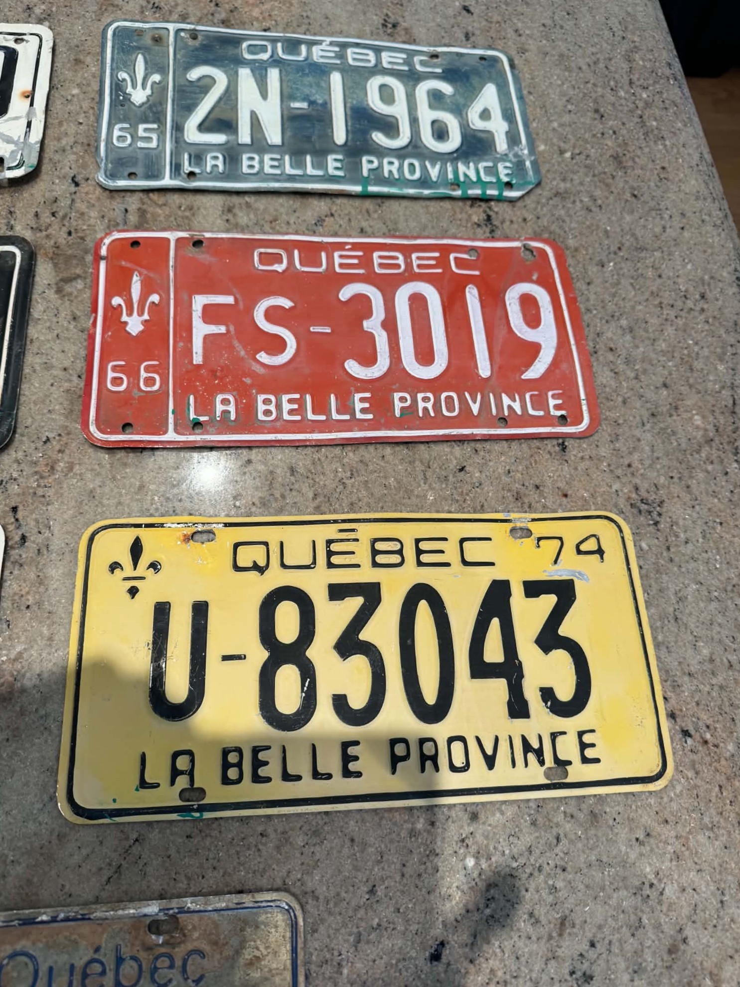 Old License Plates MAKE AN OFFER / Plaques anciennes - photo 3