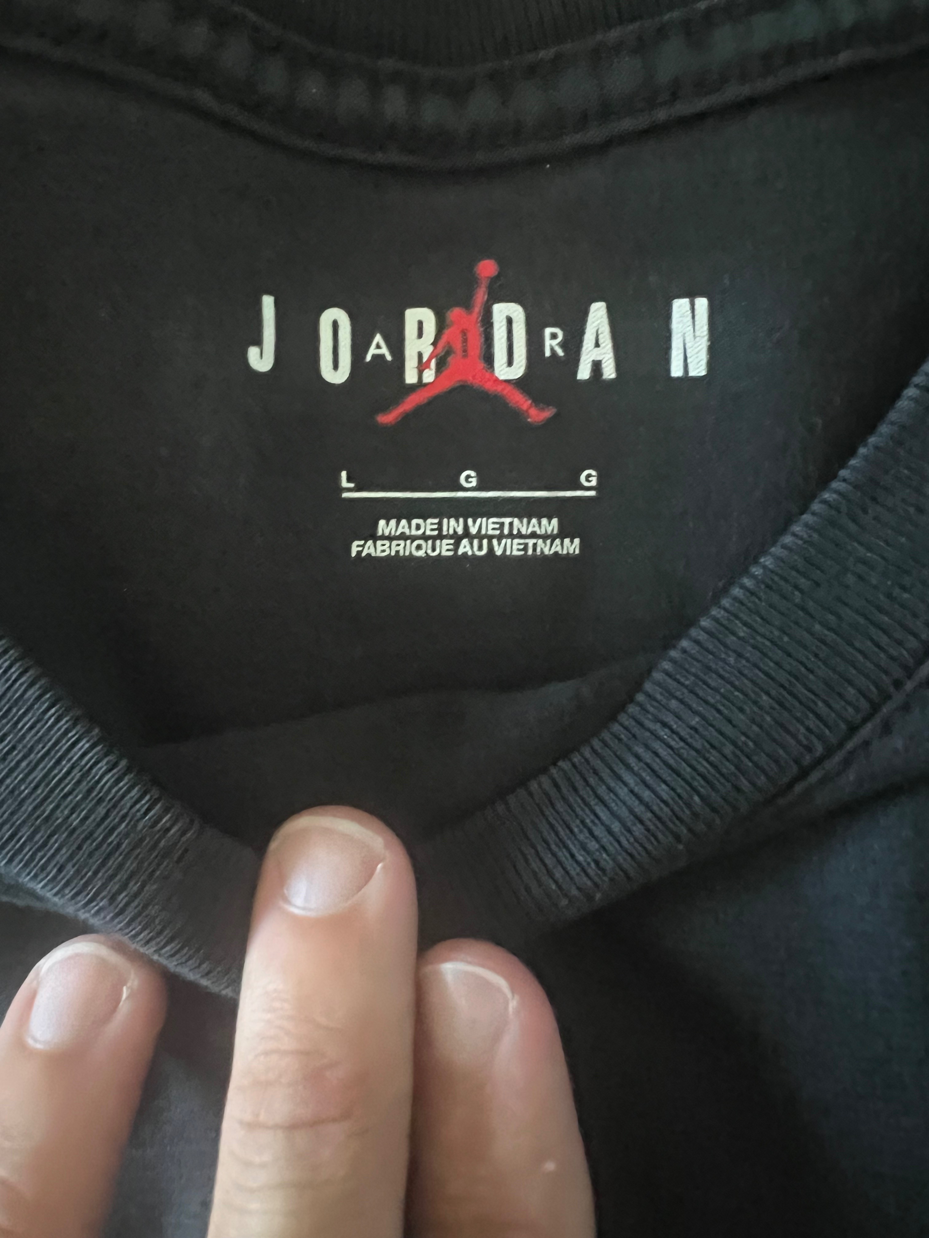 Jordan 23 Engineered Black T-Shirt – Size Large - photo 3