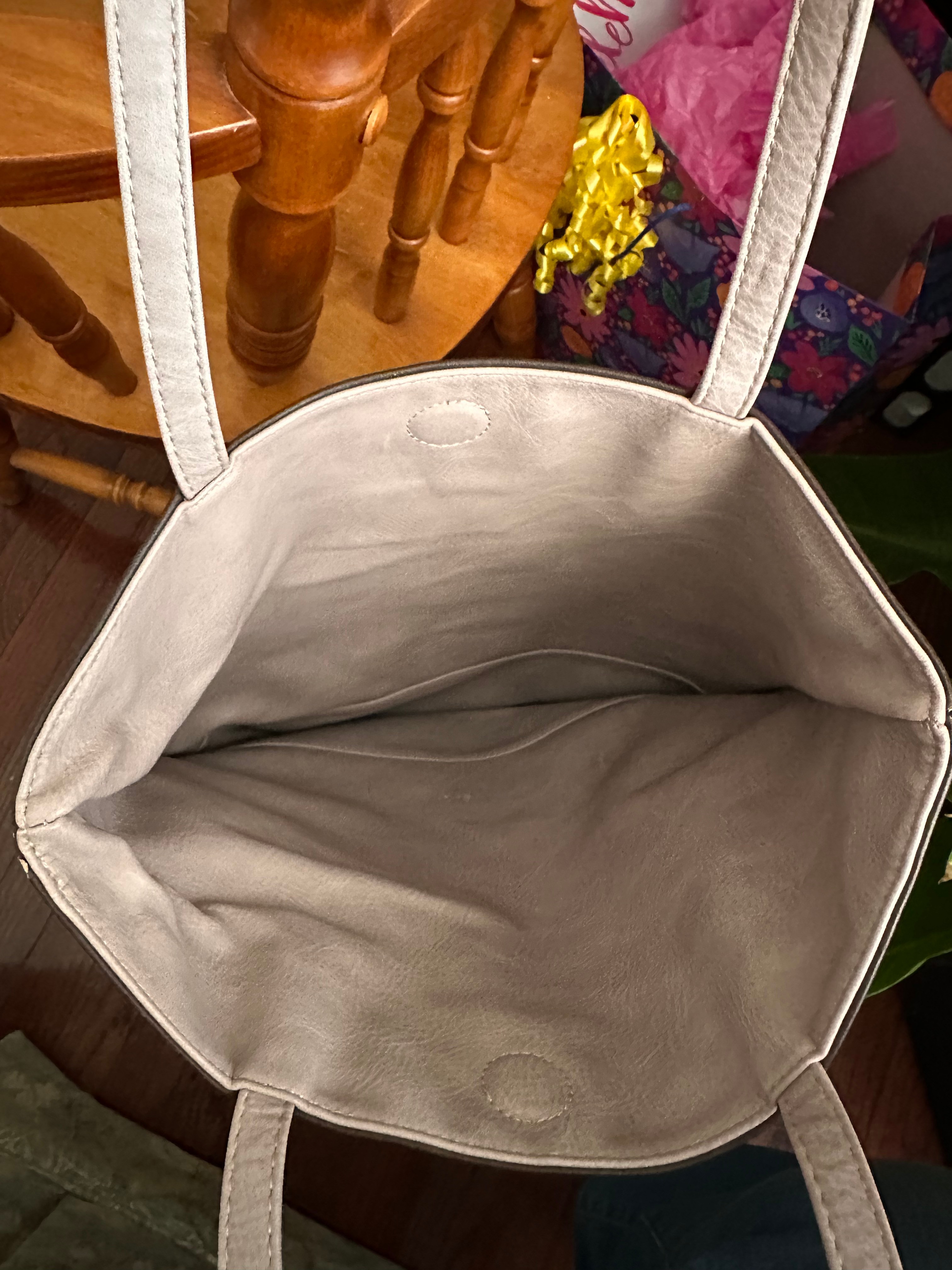 Brand New • Reversible Faux Leather • Shoulder Tote Purse - photo 5