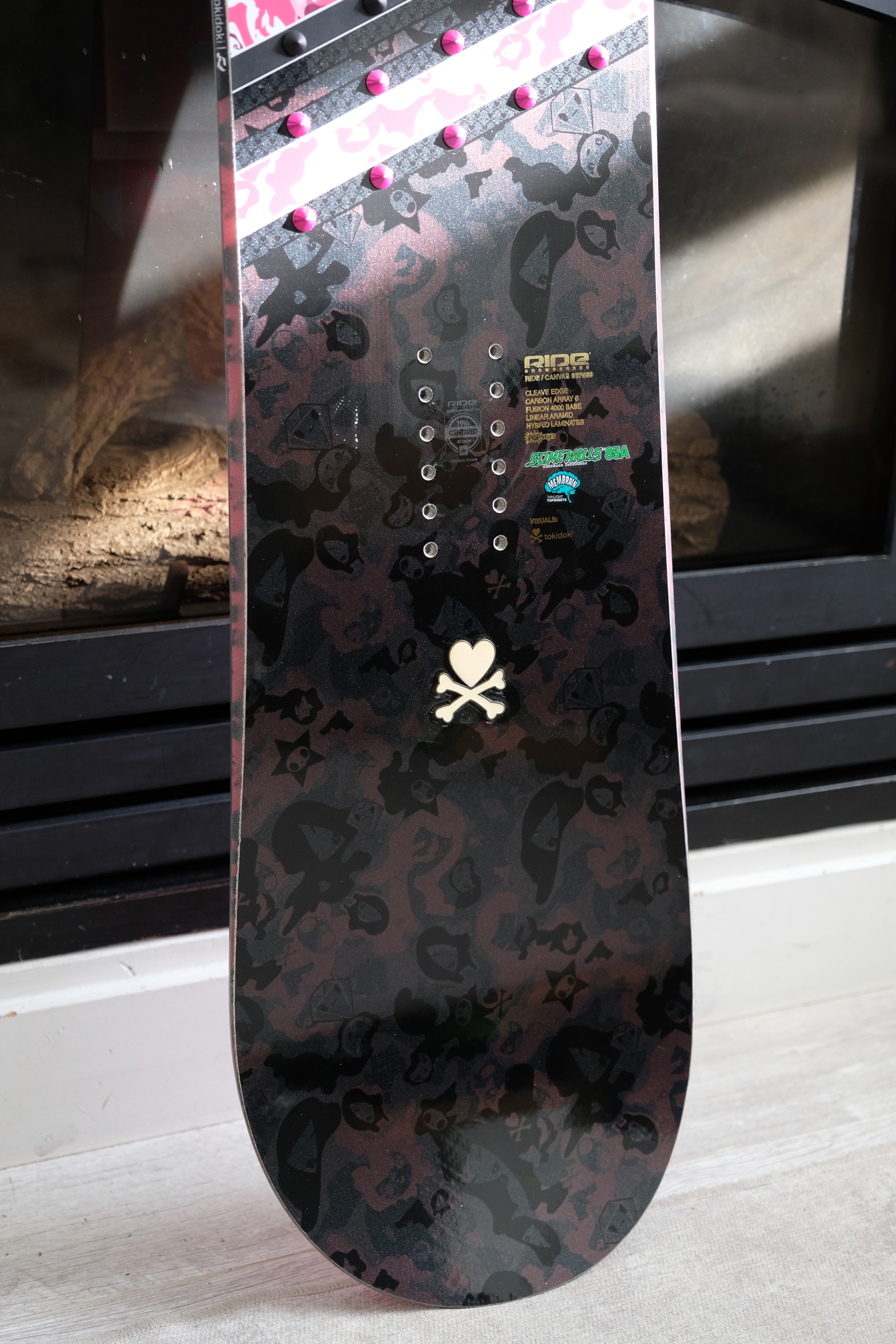 Vintage Ride x Tokidoki "Canvas" Snowboard(excellent Conditions) - photo 2
