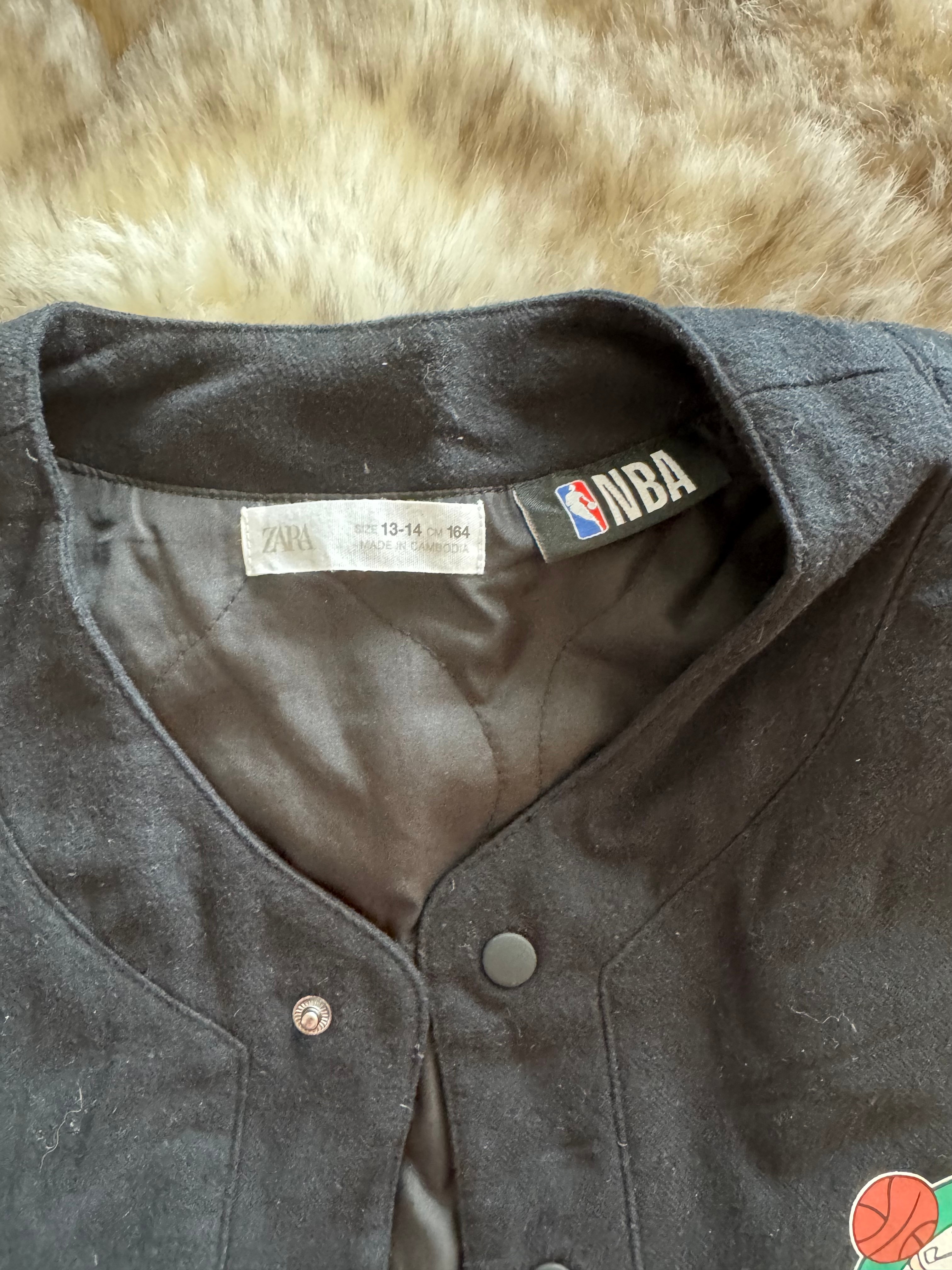 Zara Boston Celtics Varsity Jacket - photo 2