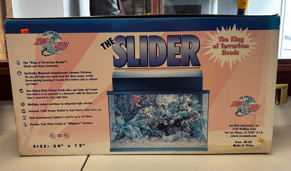 Zoo Med ‘The Slider’ Terrarium Hood