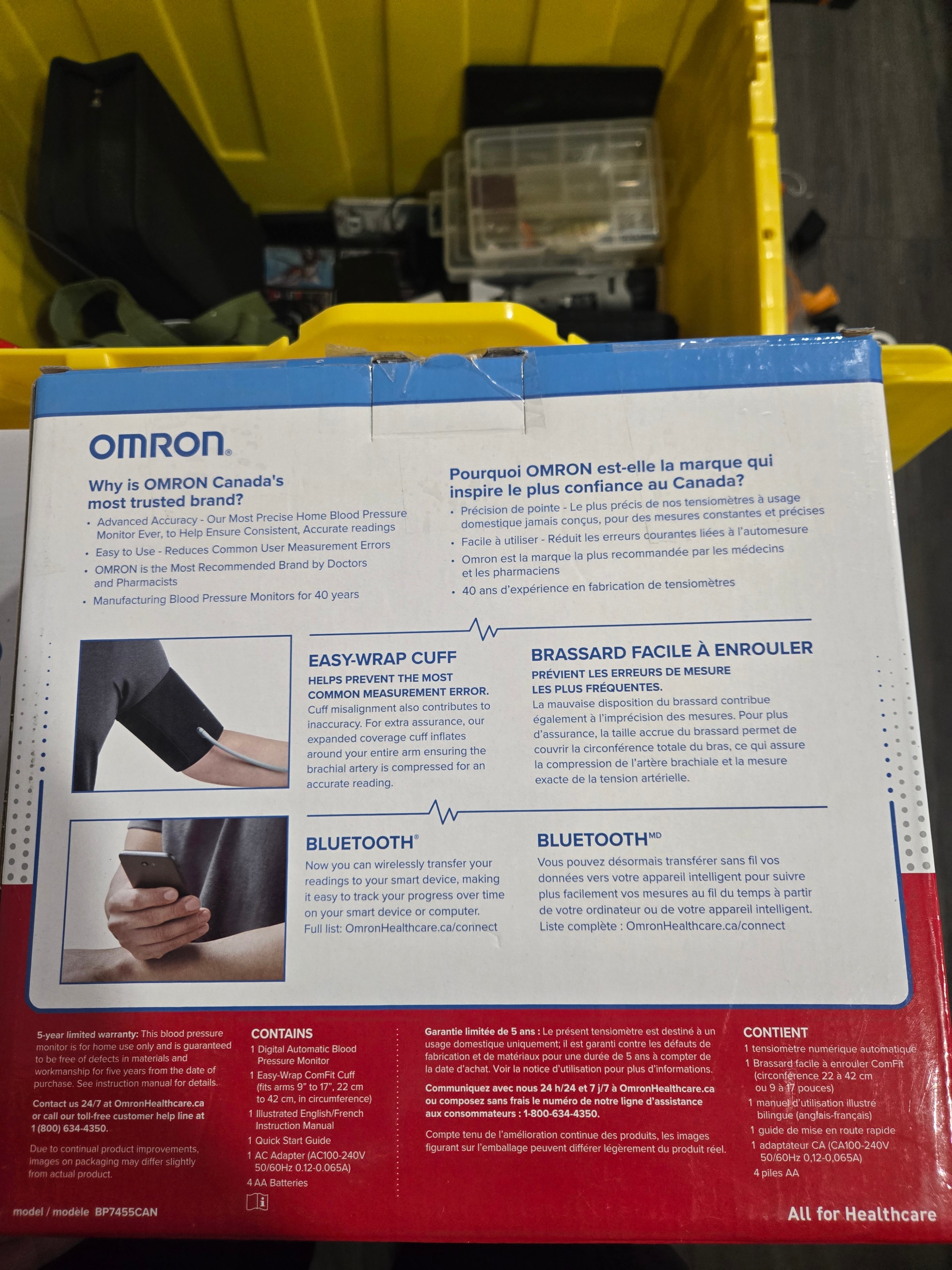 Omron Blood Pressure Monitor - photo 4