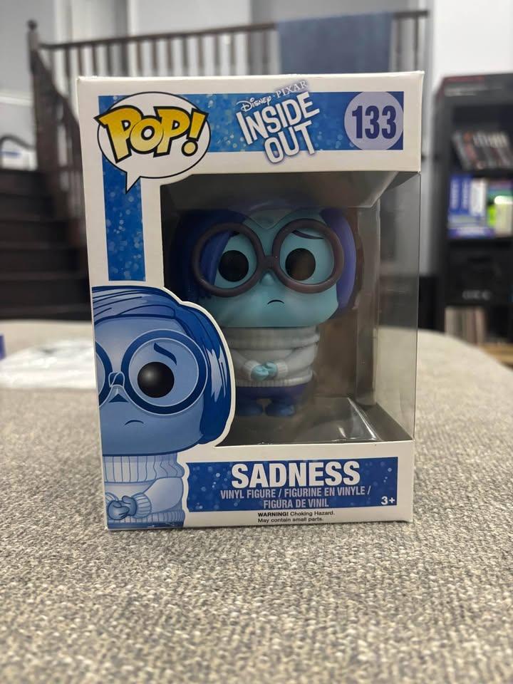 BNIB Funko Pop! inside Out - Sadness #133