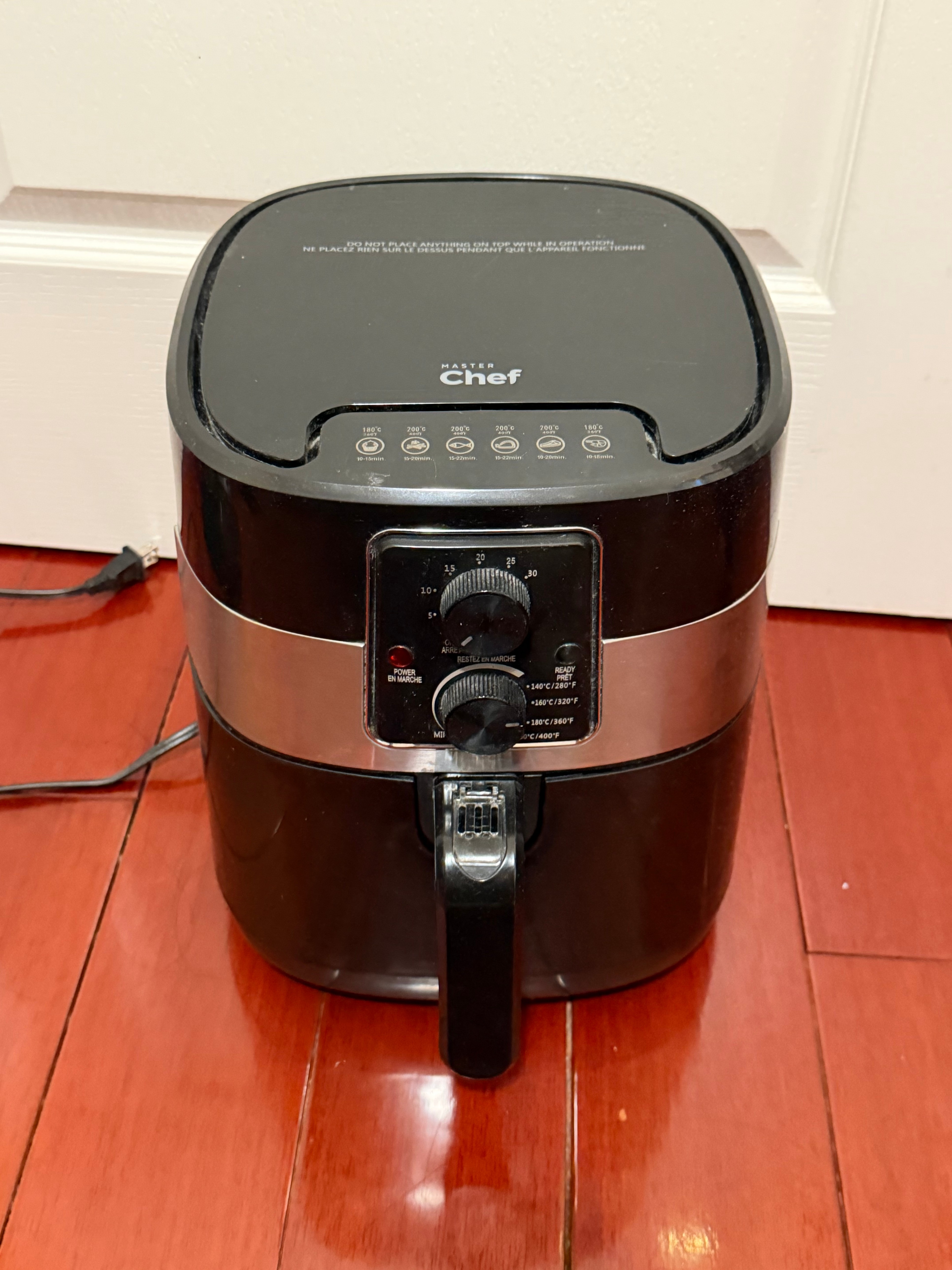 MASTER Chef 3L Air Fryer – 1400W