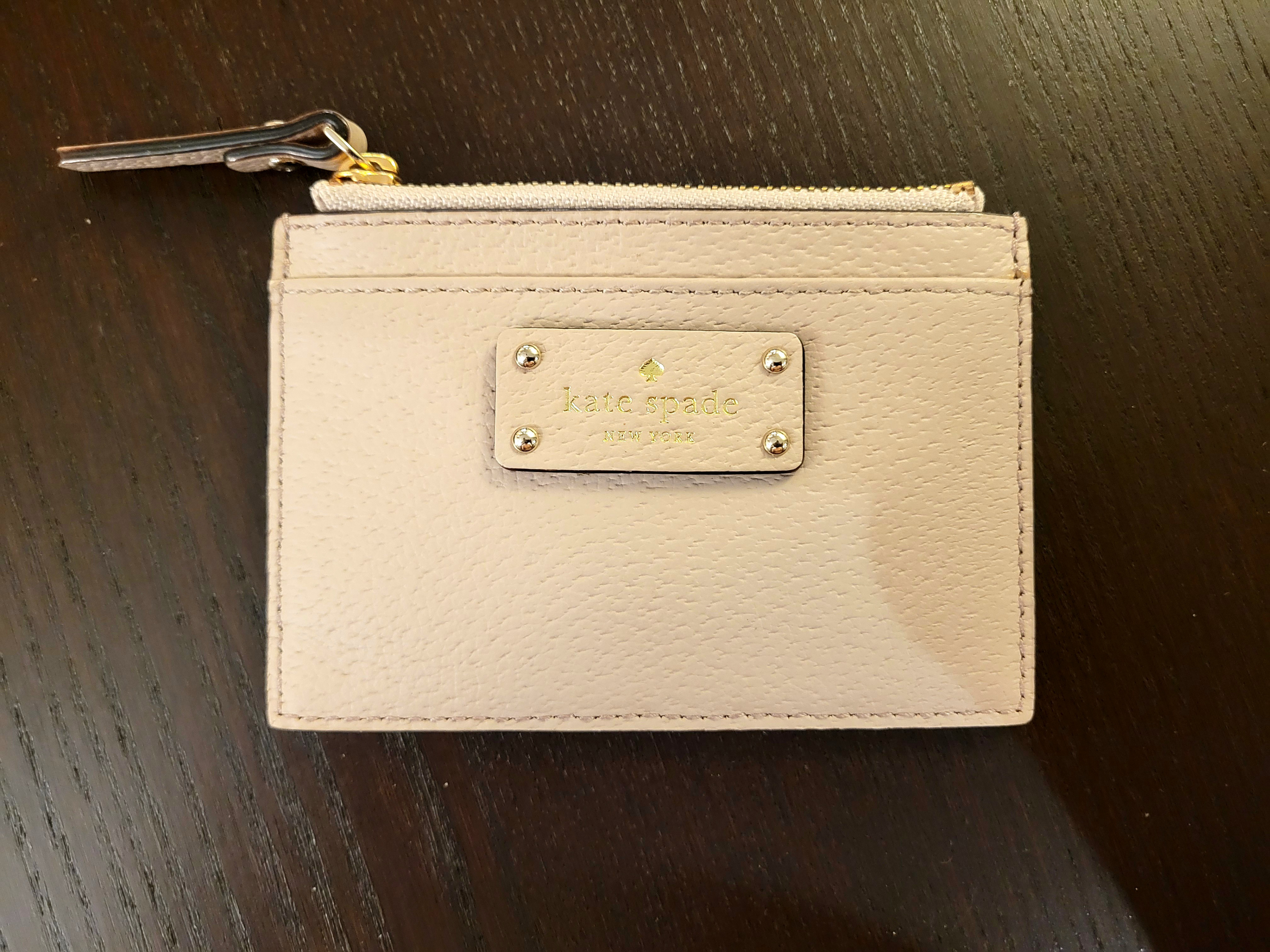 Kate Spade New York Small Zip-Top Card Holder Wallet