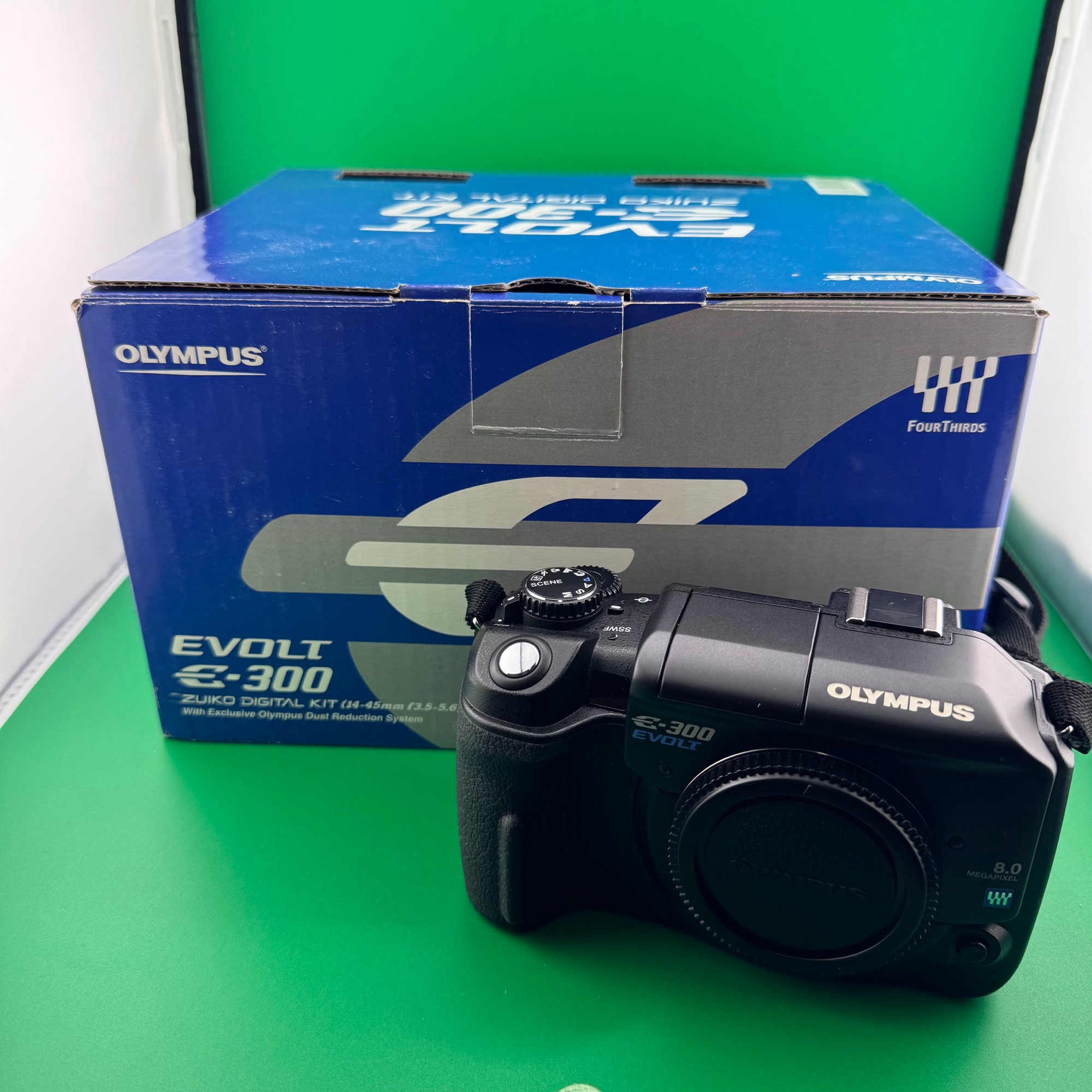 Olympus EVOLT E-300 - DSLR Camera - With HLD-3 - Battery Grip...