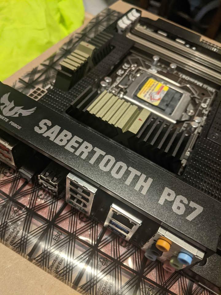 ASUS TUF Sabertooth P67 + Intel Core i7-2600 Bundle – Mint - photo 2