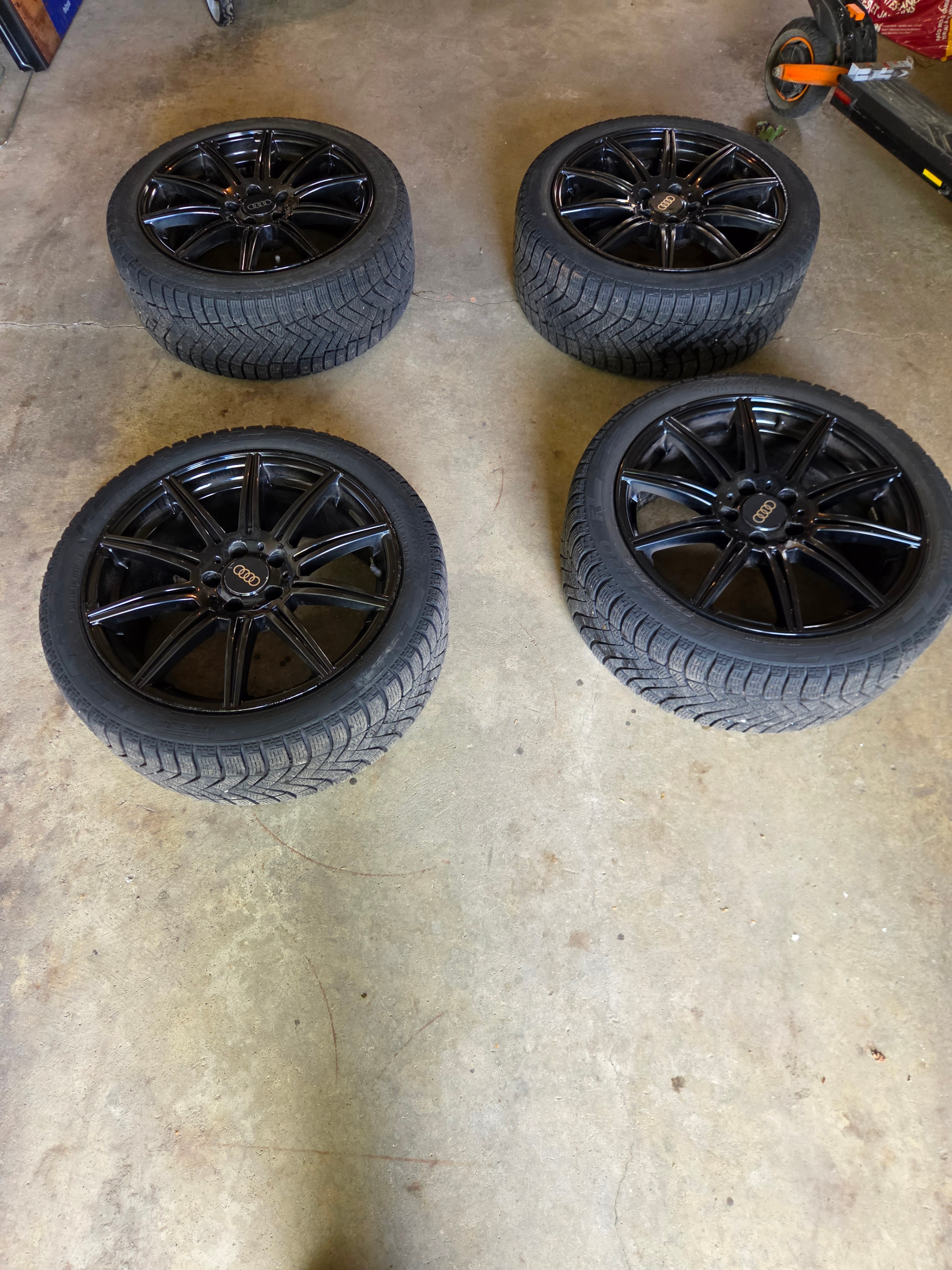 Audi Pirelli Winter Tires and Rims - photo 2