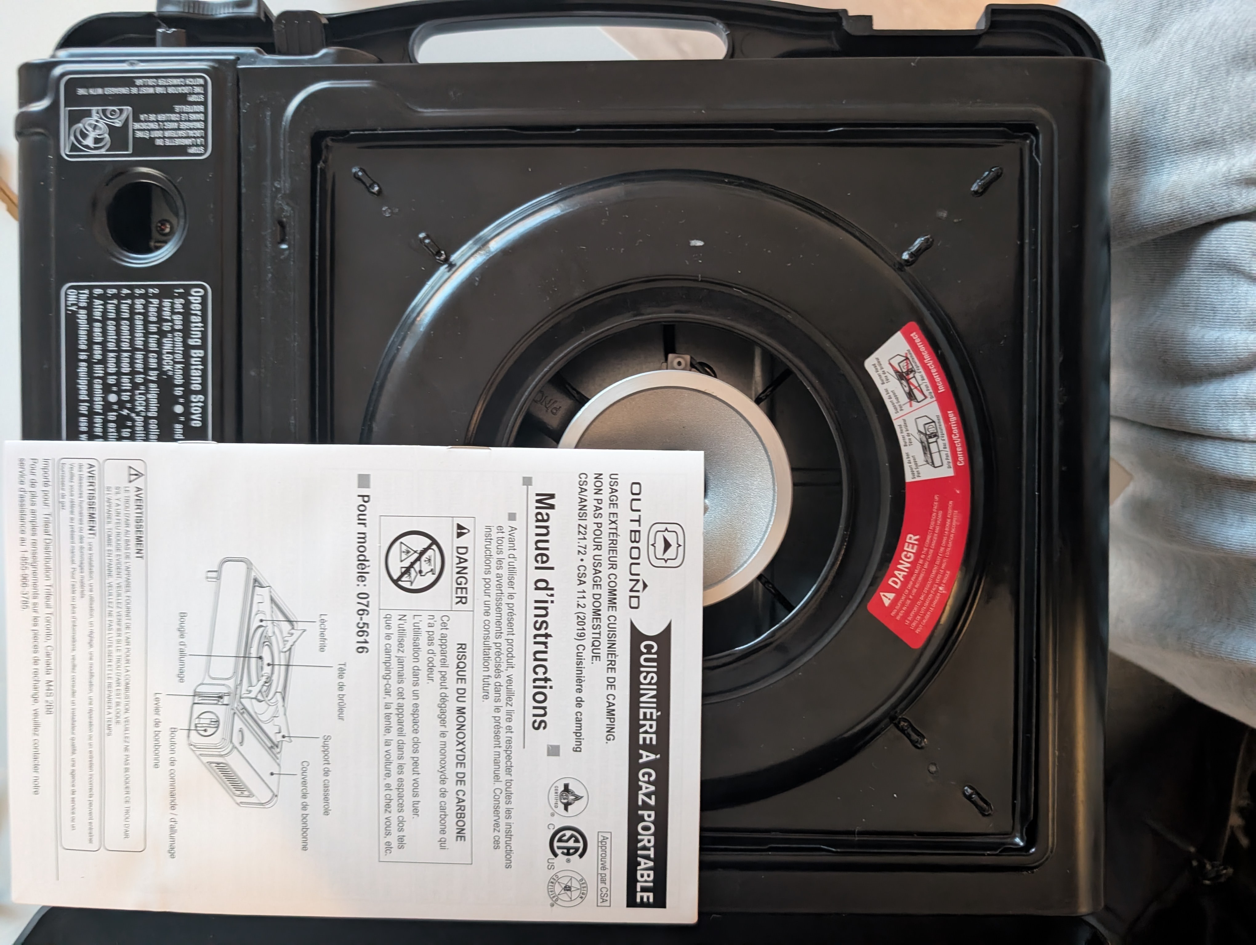 Outbound Butane Camping Stove + Case – Moving Sale