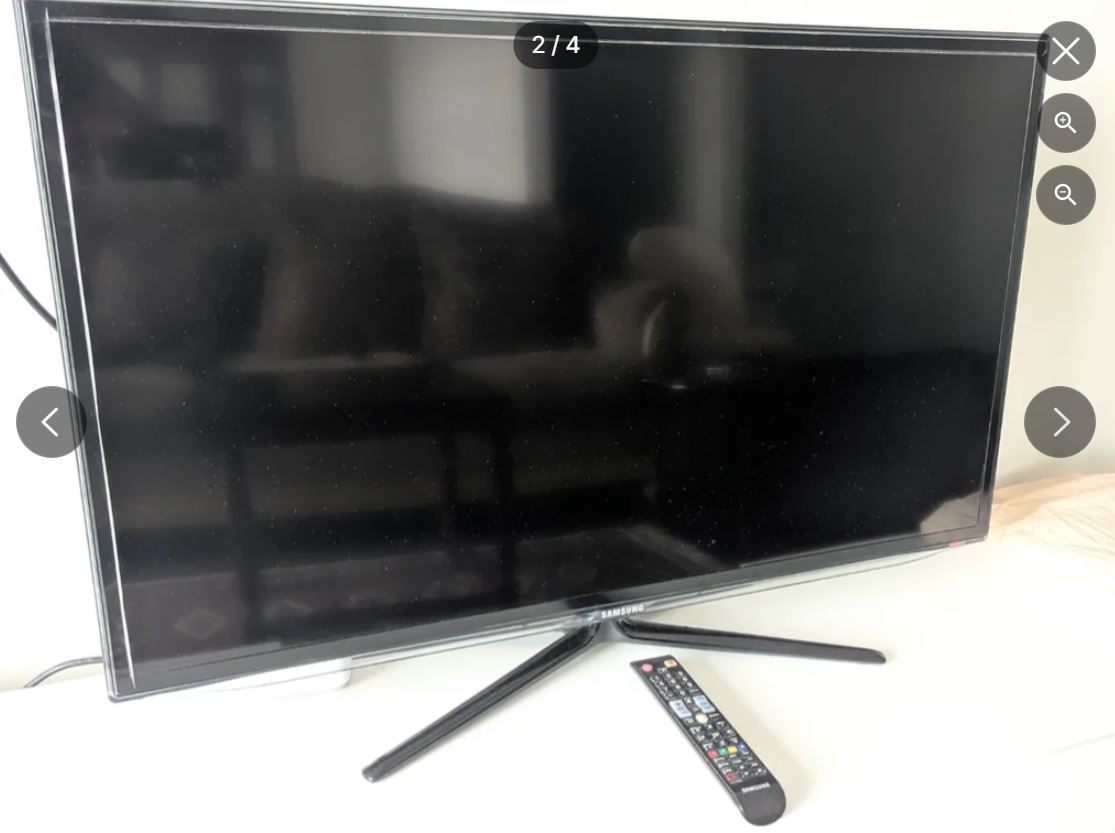 Samsung 40" LED TV + Mobile TV stand (Delivery Available) - photo 2