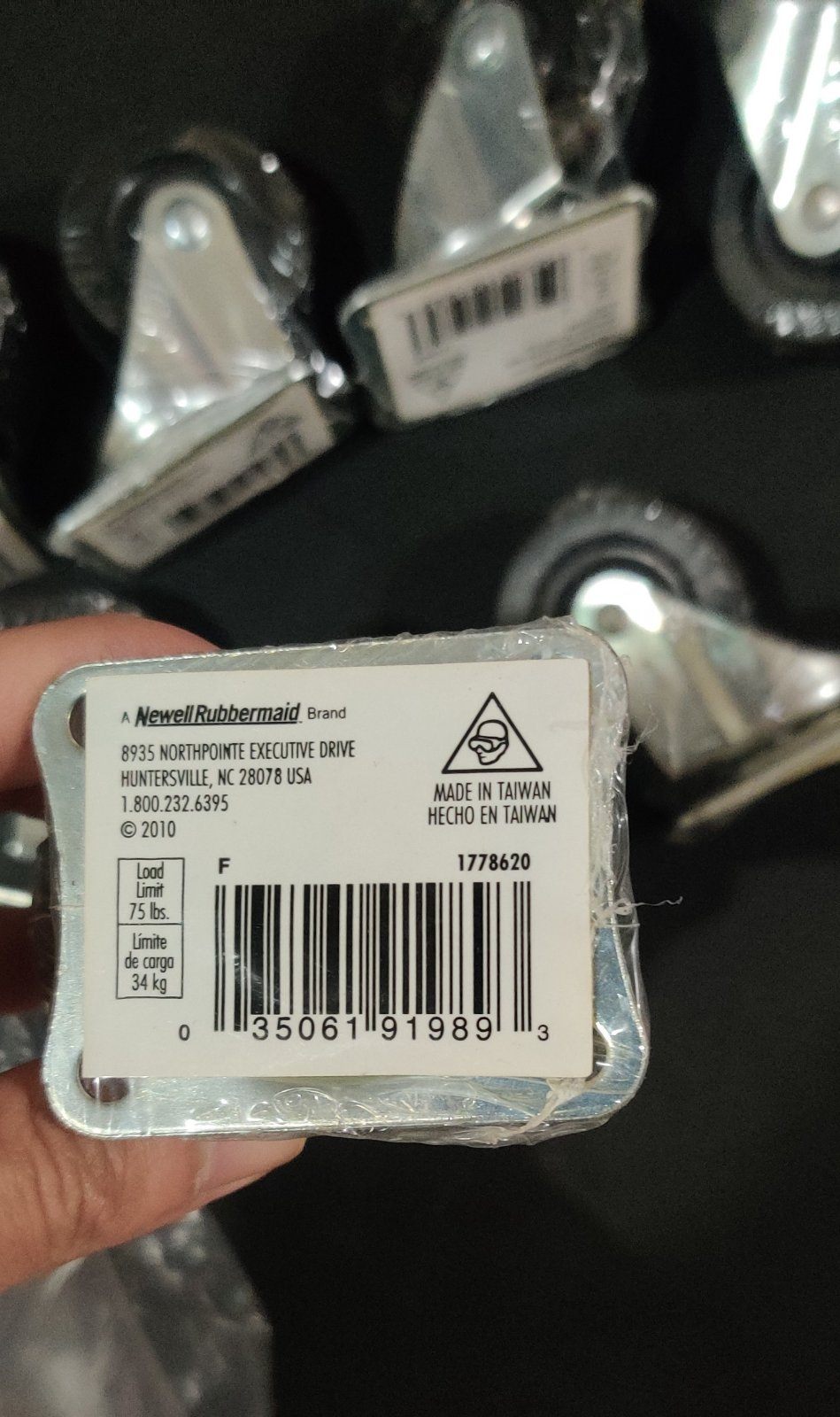New sealed Set of 8 Heavy Duty 2" Industrial Casters Wheel - photo 2