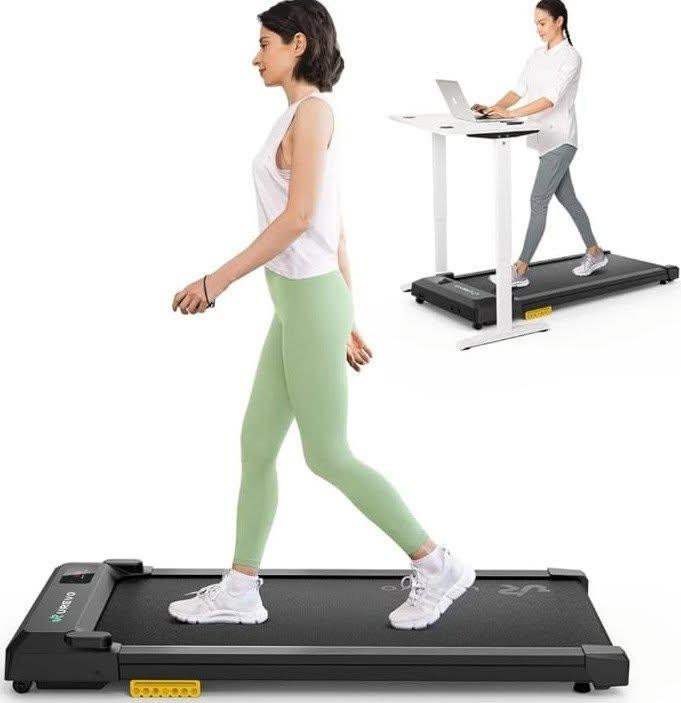 51. UREVO Under Desk Walking Pad Treadmill 4MPH