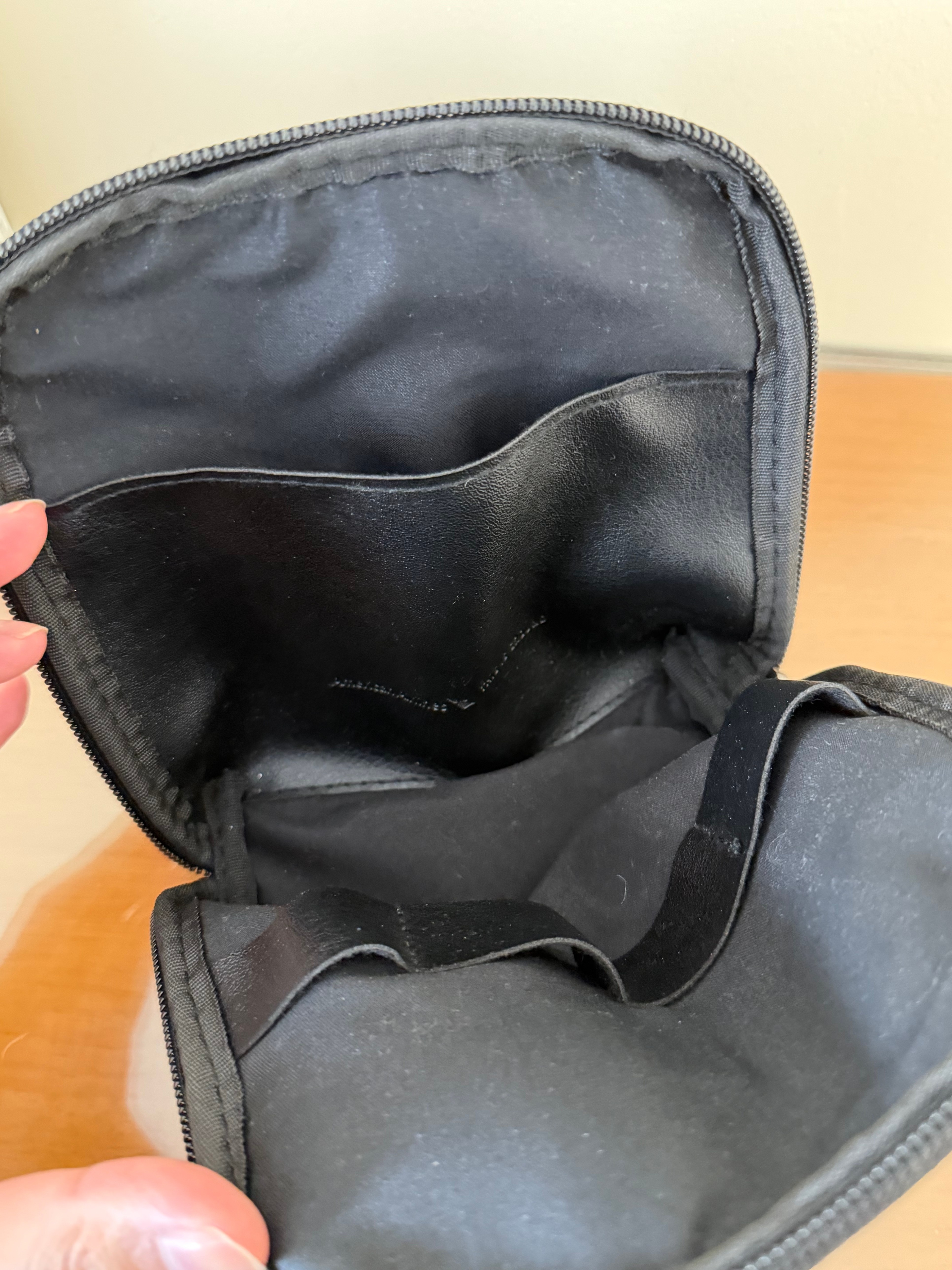 THIS IS GROUND Zippered Organizer Pouch – Black - photo 2